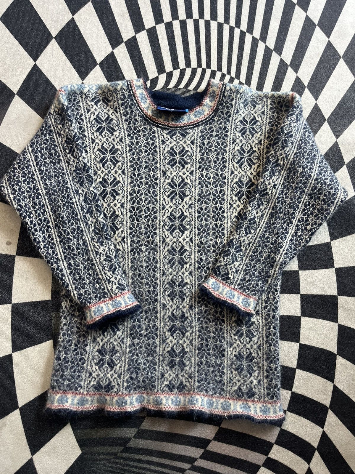 Vintage Vintage ICE WEAR 100% Pure new WOOL Sweater Shirt Size US S / EU 44-46 / 1 - 1 Thumbnail