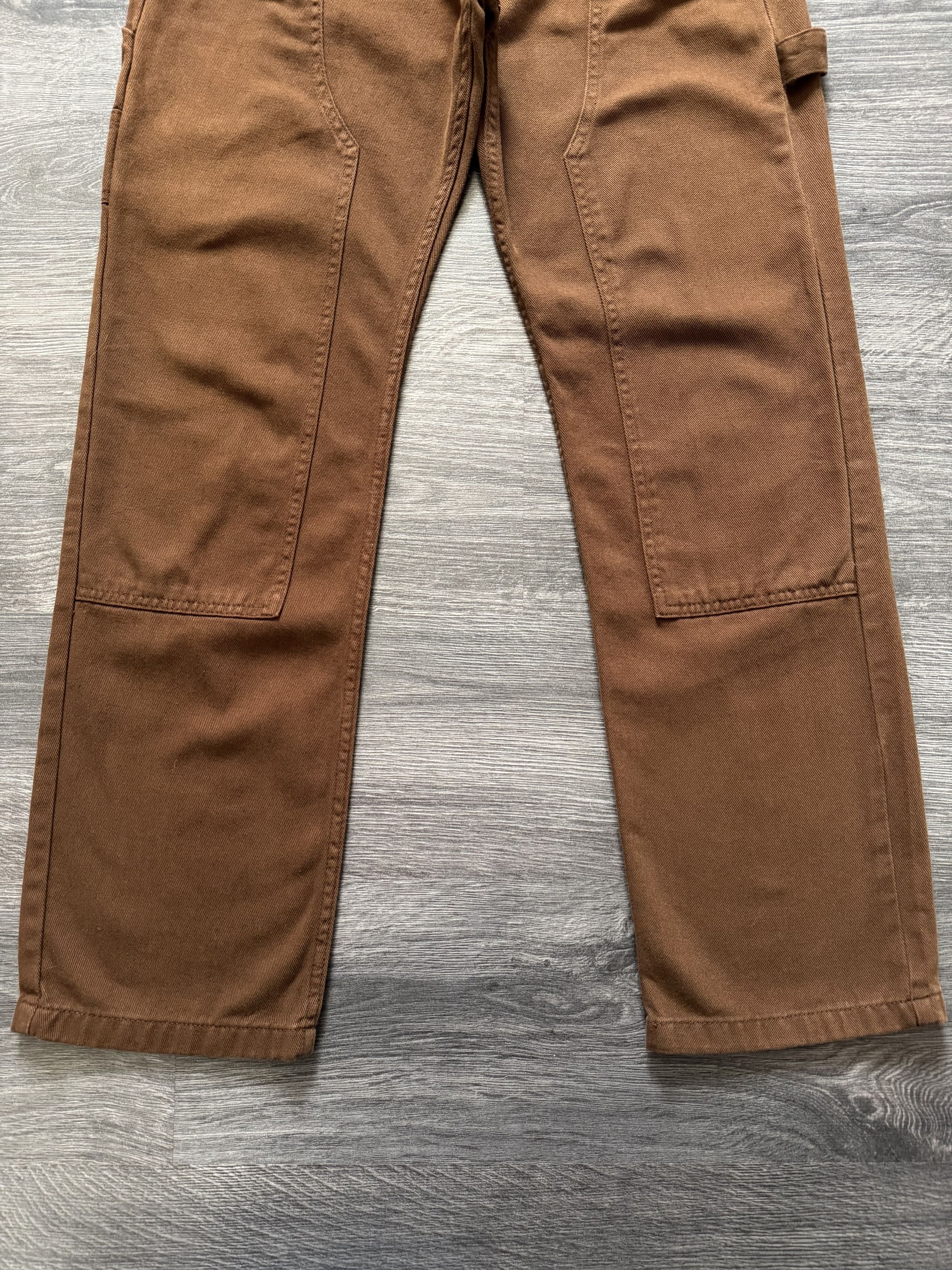 Other Eightyfive carpenter double knee brown pants carhartt style Size US 31 - 6 Thumbnail