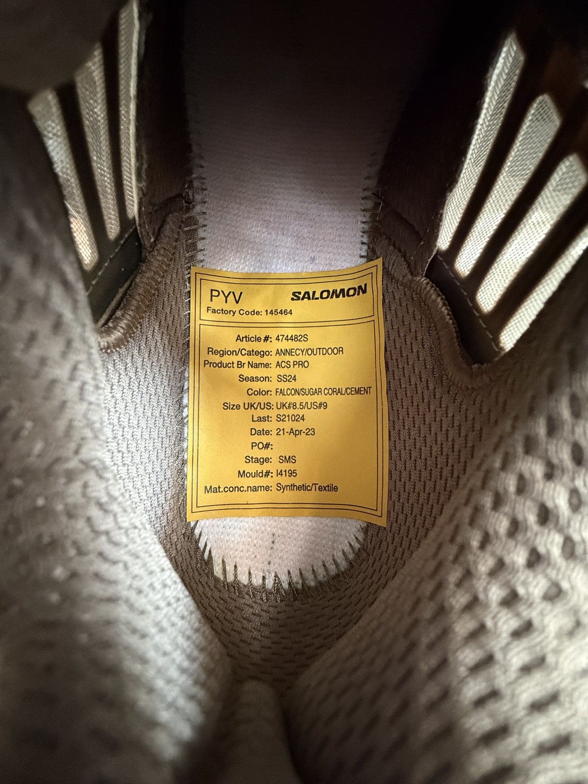 Salomon Sample Salomon ACS Pro - SS24 Size US 9 / EU 42 - 13 Thumbnail
