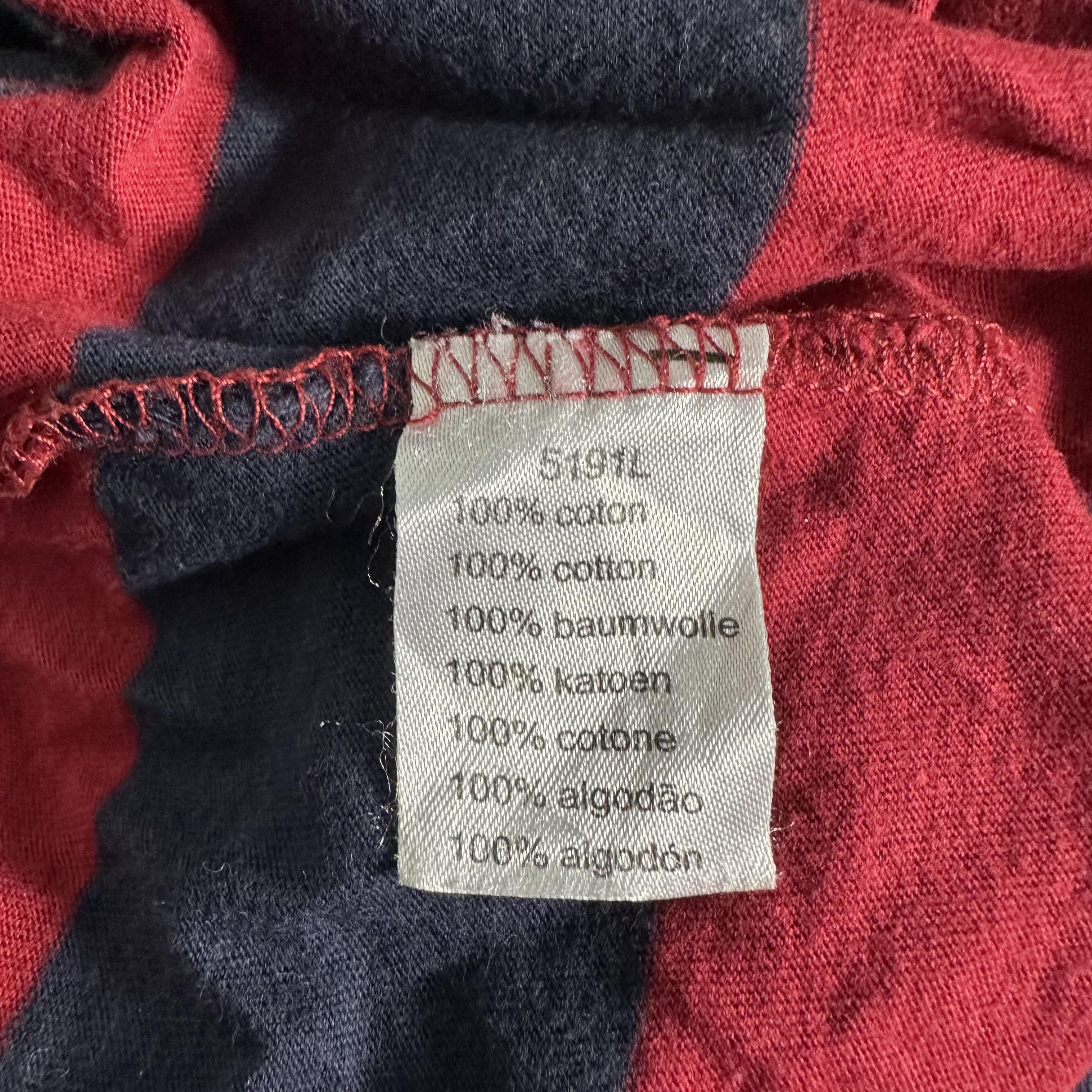 Lacoste 🔥RARE🔥Lacoste Stripes V-Neck T-shirt Size S / US 4 / IT 40 - 5 Thumbnail