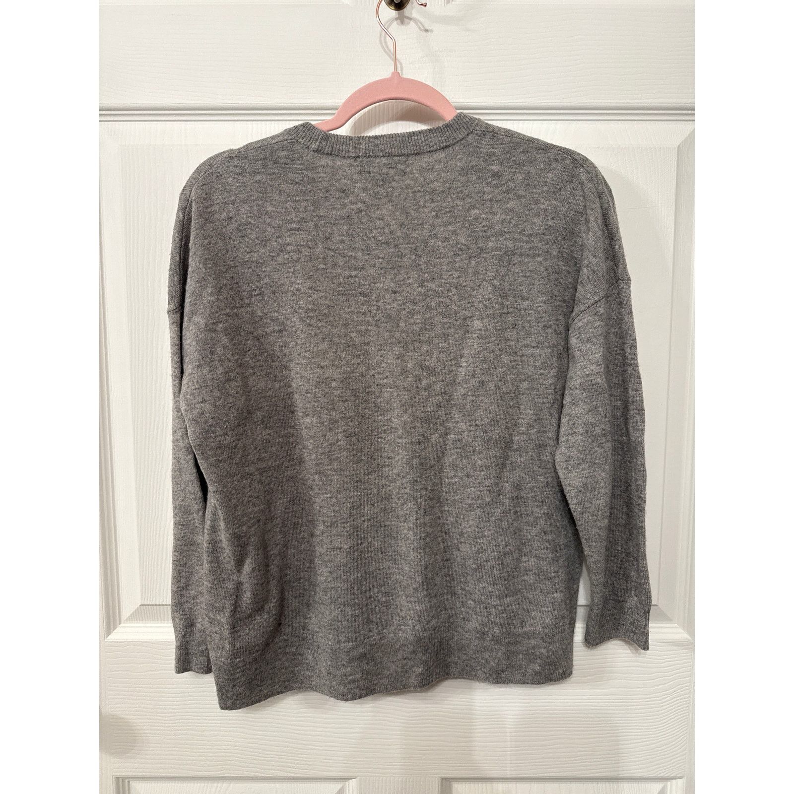 J.Crew J. Crew Wool & Viscose Blend Embellished Front Sweater, M Size M / US 6-8 / IT 42-44 - 6 Thumbnail