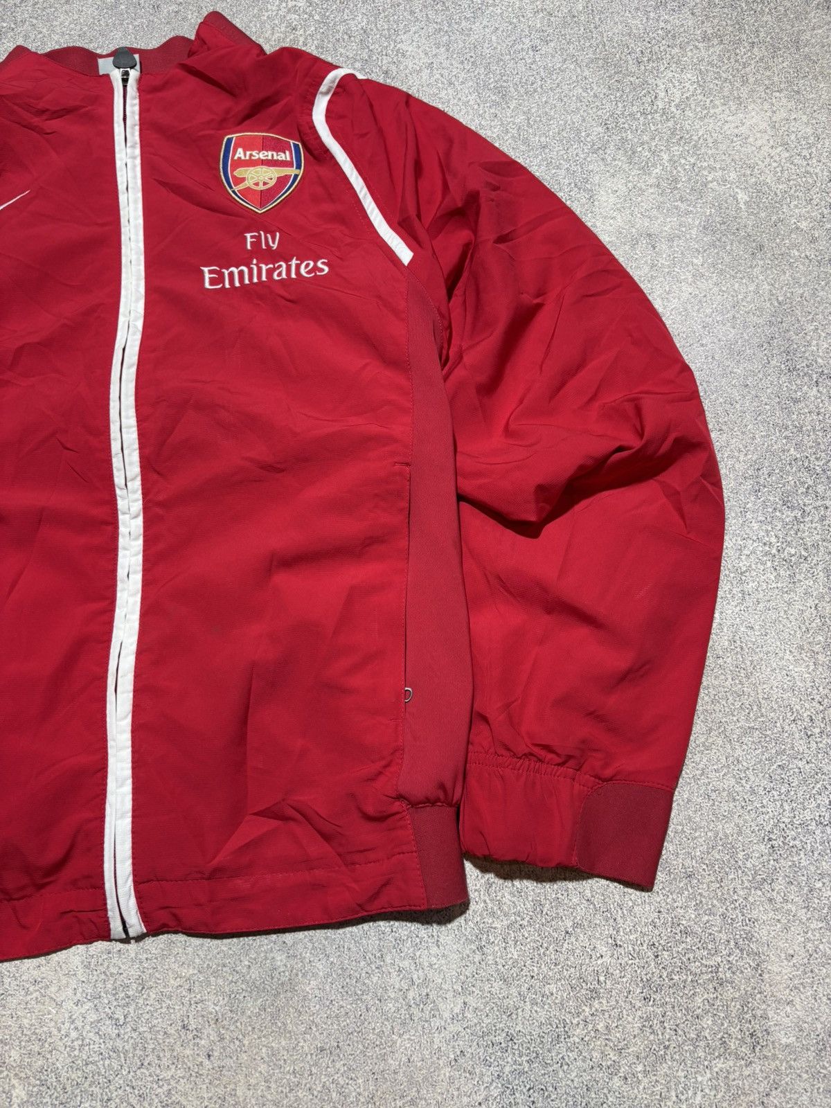 Nike × Vintage Arsenal London Football Soccer Jacket Top Nike Size S Size US S / EU 44-46 / 1 - 2 Thumbnail