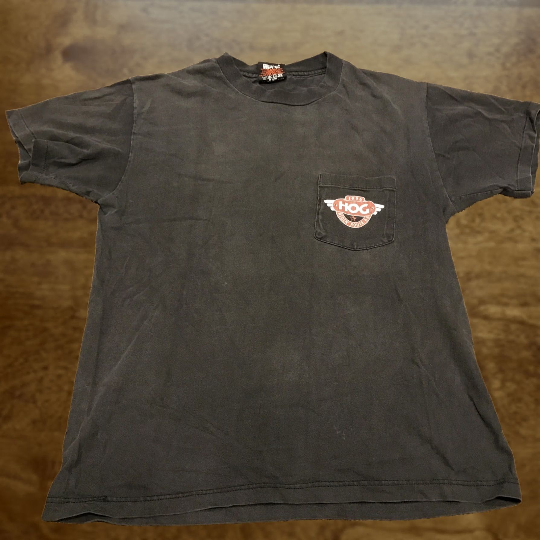 Harley Davidson VINTAGE Harley Davidson Shirt Mens 1996 Route 66 US Single Stitch Crew Neck Short Sleeve Size S Black Cotton Logo Graphic Print B4 Size US S / EU 44-46 / 1 - 1 Thumbnail