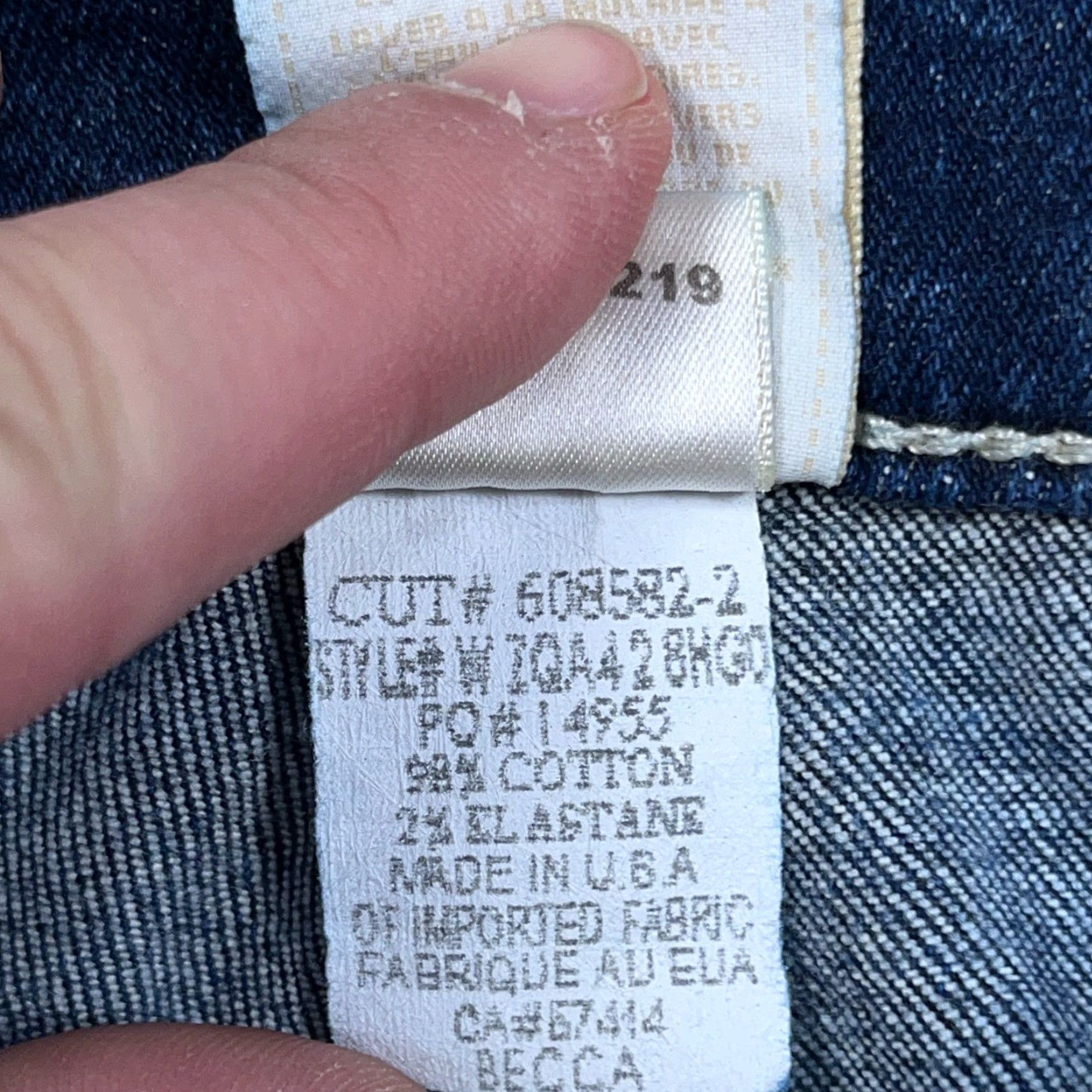 True Religion True Religion Jeans Women 30 Becca Boot Cut Dark Wash Mid Rise Made In USA Size 30" / US 8 / IT 44 - 4 Thumbnail