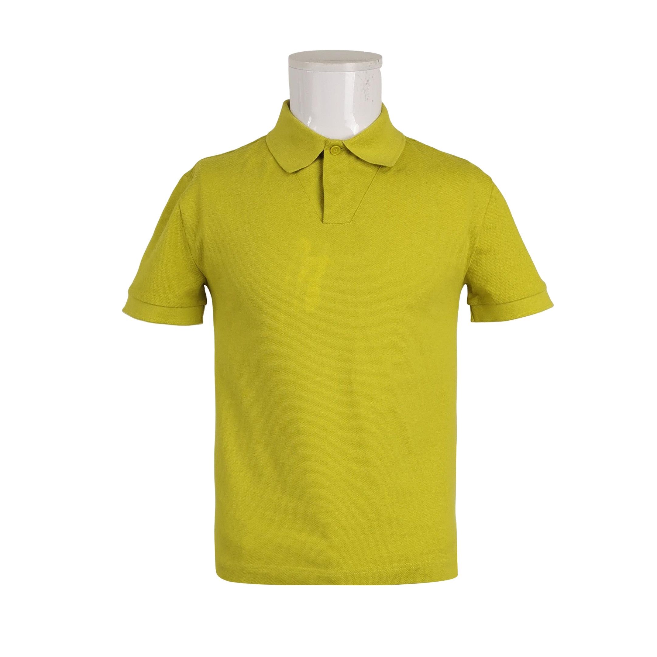Bottega Veneta Bottega Veneta Fall 2020 Green Pique Polo Shirt XS Size US XS / EU 42 / 0 - 1 Thumbnail