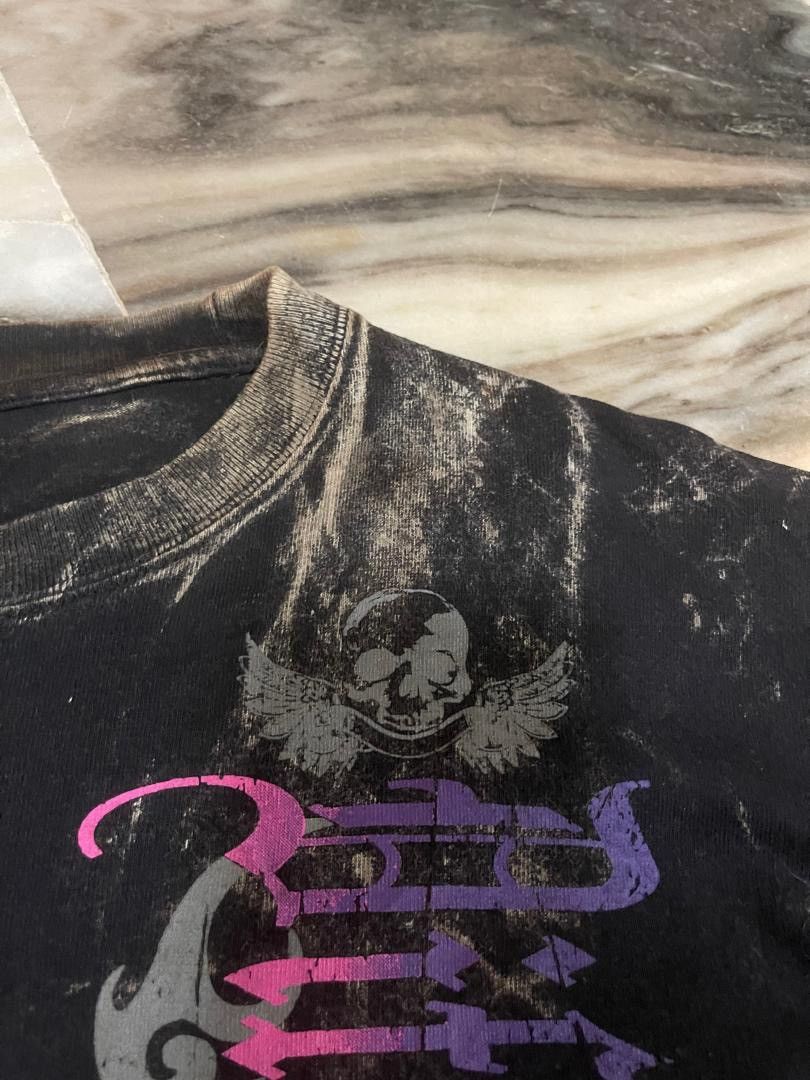 Hysteric Glamour Sun Faded Poem Skull Gothic Seditionaries Shirt Size US L / EU 52-54 / 3 - 10 Thumbnail