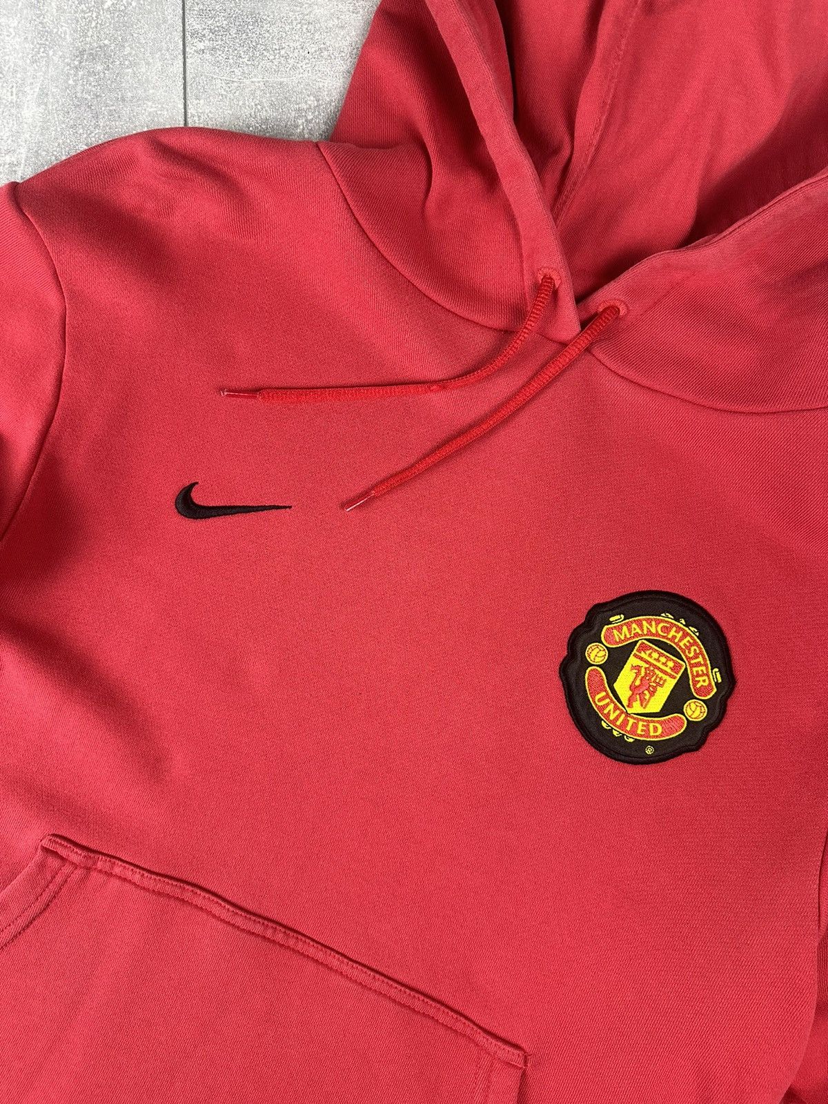 Nike Nike Manchester United Vintage Soccer Football Hoodie Size US S / EU 44-46 / 1 - 3 Thumbnail
