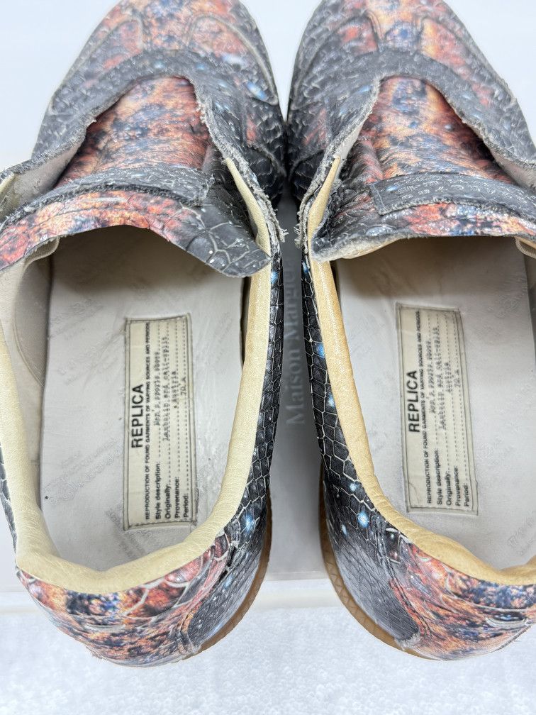 Maison Margiela GAT Low Galaxy Snakeskin Size US 8 / EU 41 - 6 Thumbnail