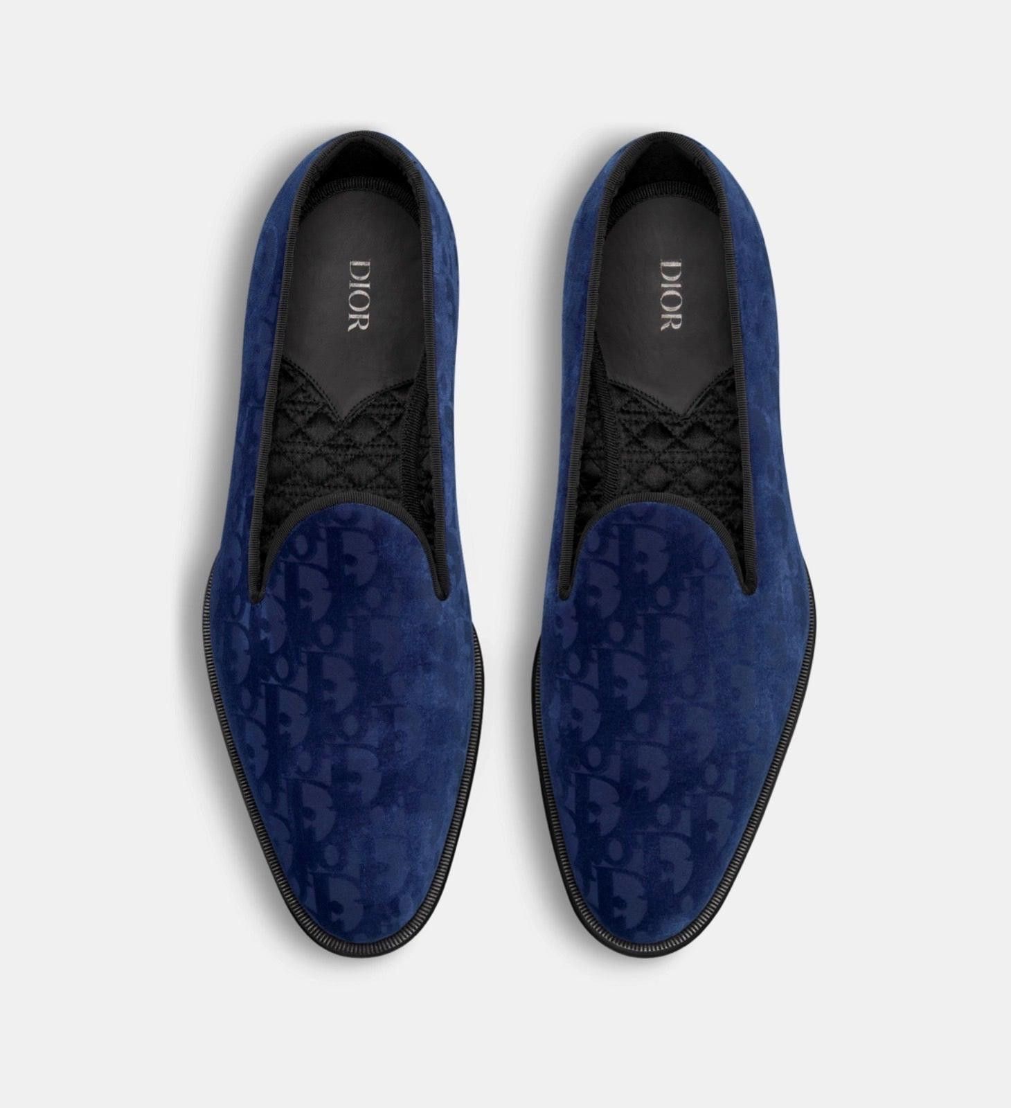 Dior Dior Timeless Velvet Loafers Size US 9 / EU 42 - 3 Thumbnail