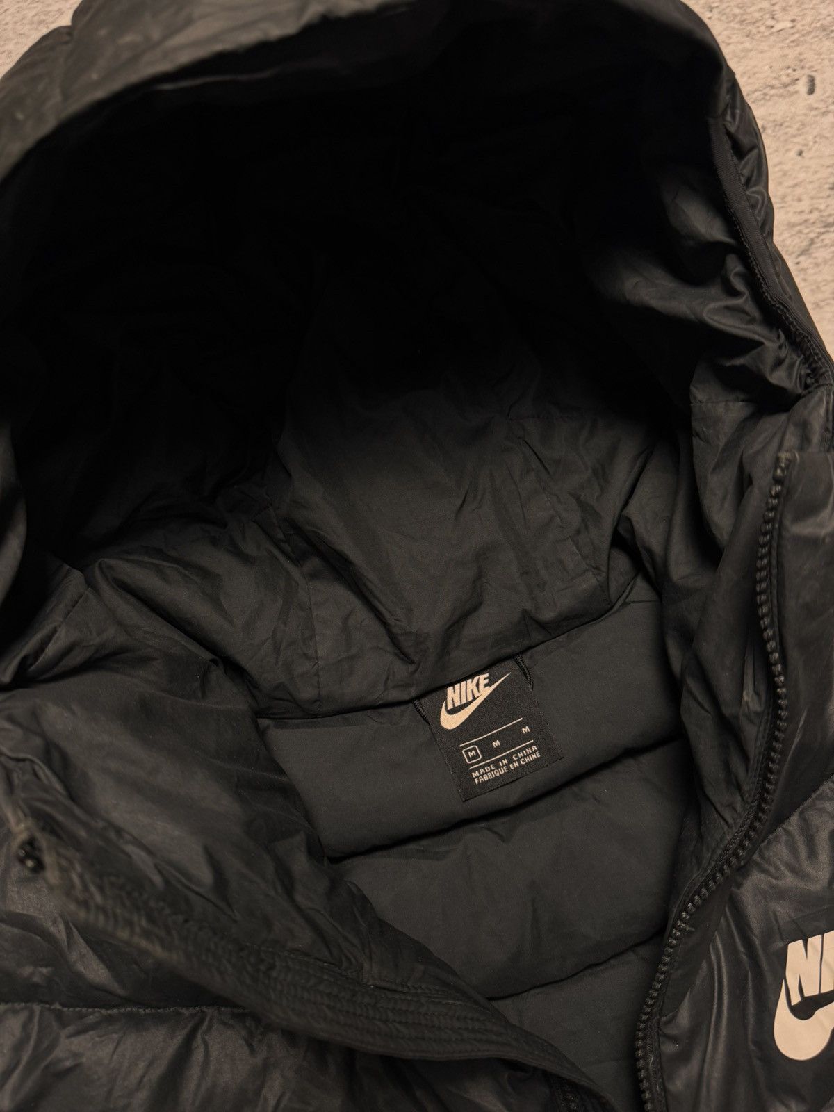 Nike × Nike ACG NIKE PUFFER DOWN BASIC LOGO OVERSIZE NYLON JACKET Size US M / EU 48-50 / 2 - 5 Thumbnail