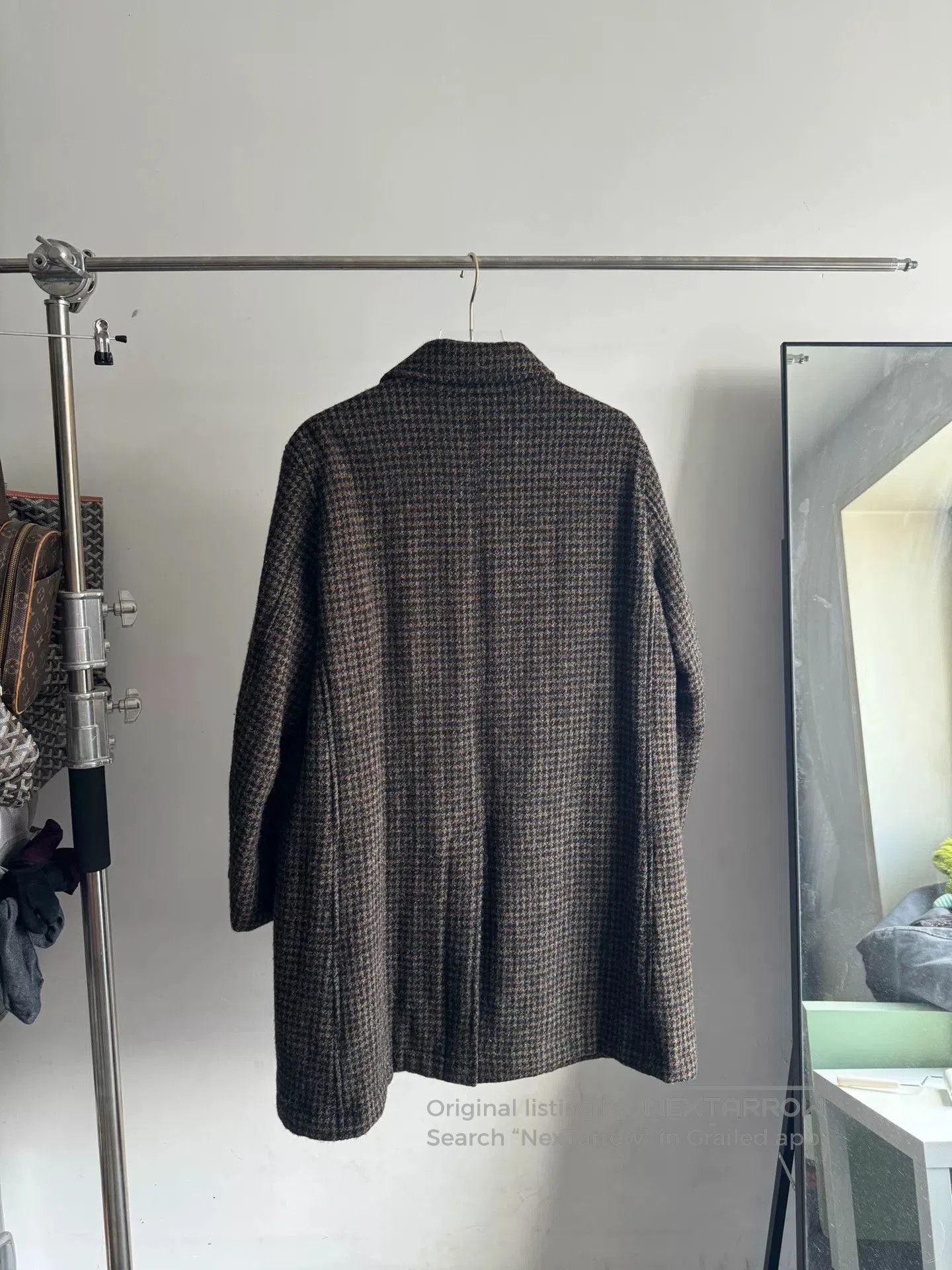 Undercover Undercover Wool Houndstooth Overcoat Size 3. Size L / US 10 / IT 46 - 2 Thumbnail