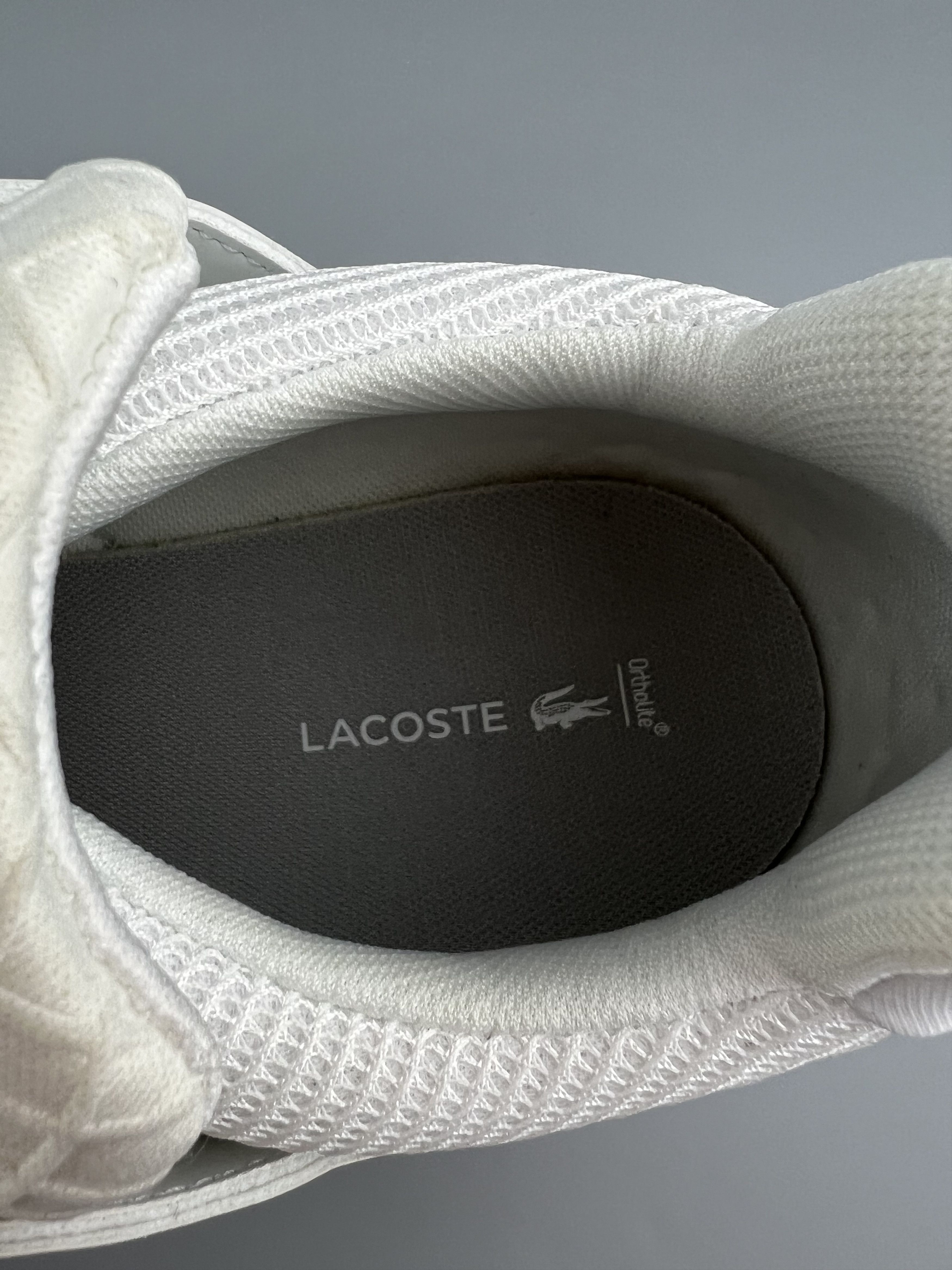 Lacoste Lacoste Men's White Sneakers Size US 10.5 Size US 10.5 / EU 43-44 - 7 Thumbnail