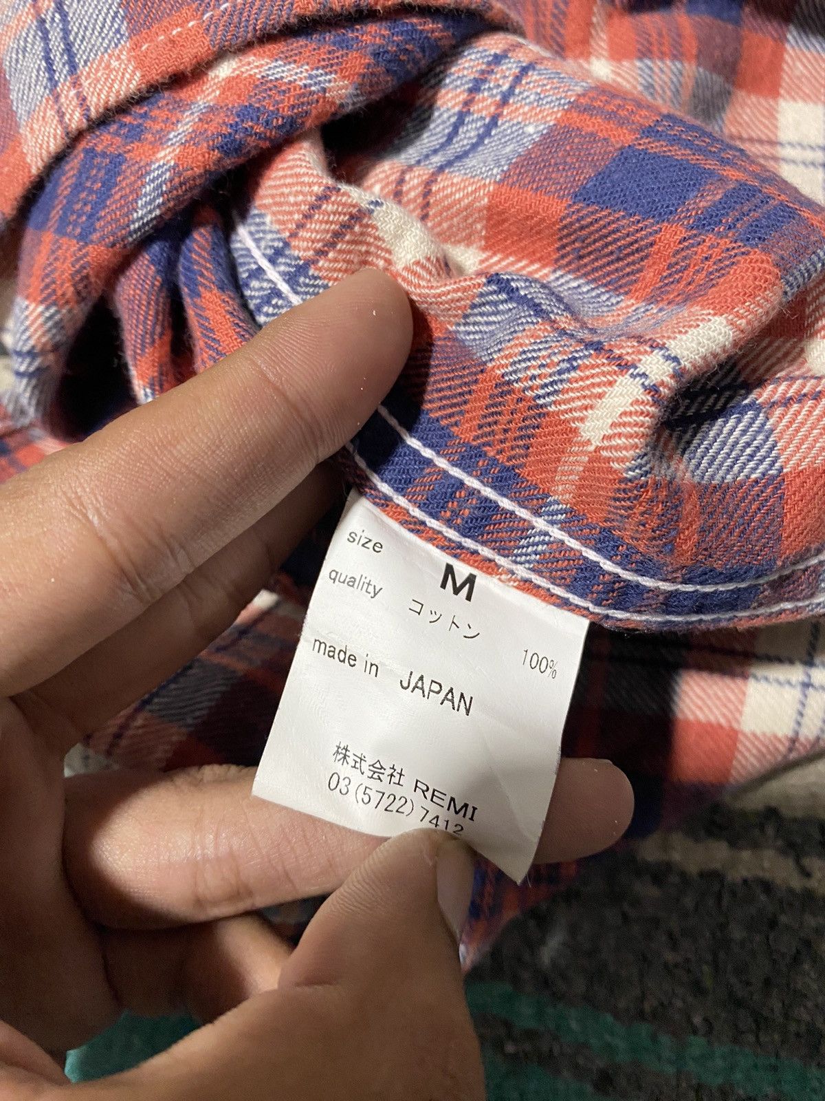 Remi Relief Remi Relief Plaid Western Shirt Size US M / EU 48-50 / 2 - 9 Thumbnail