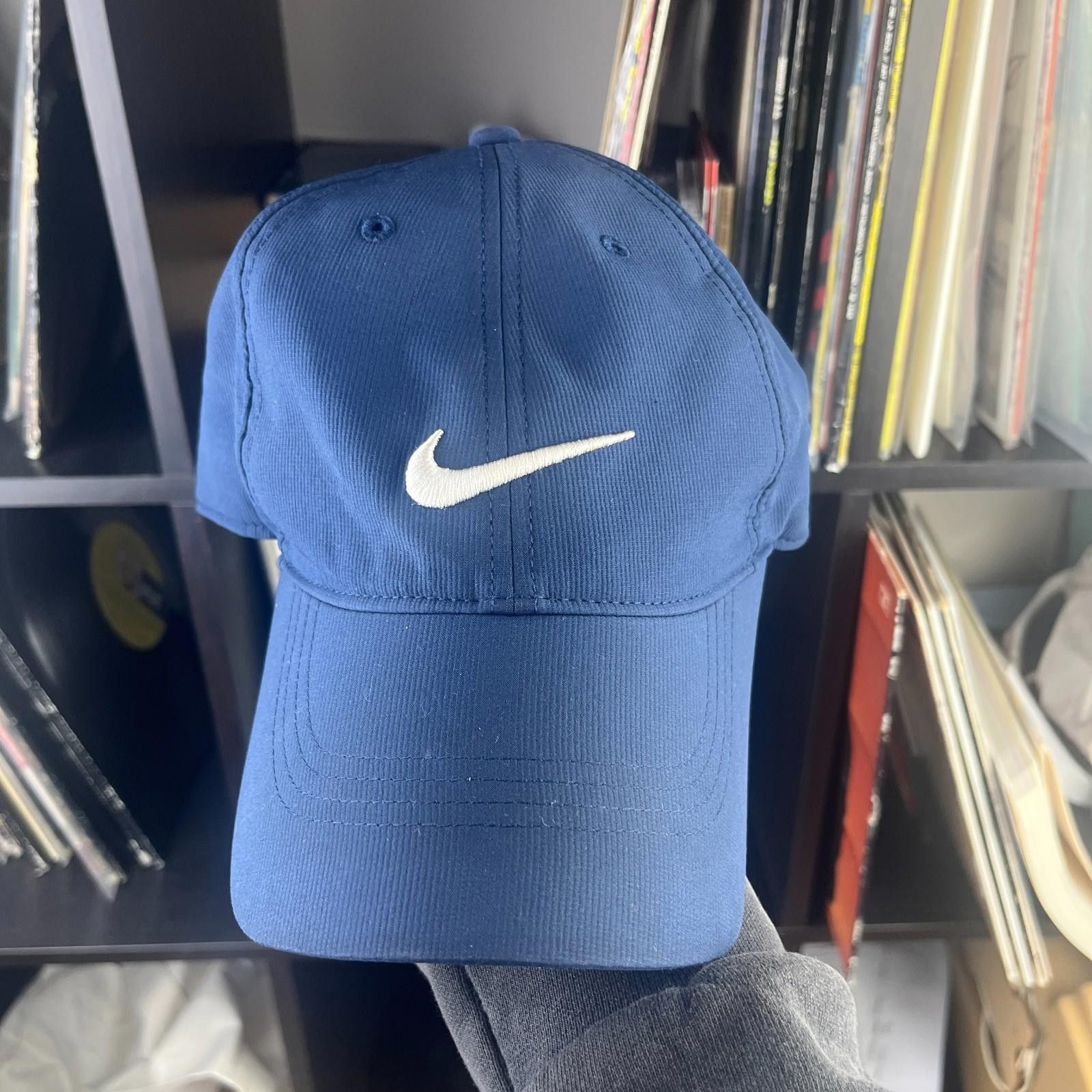 Camel Nike Strapback Swoosh Golf Hat Size ONE SIZE - 1 Thumbnail