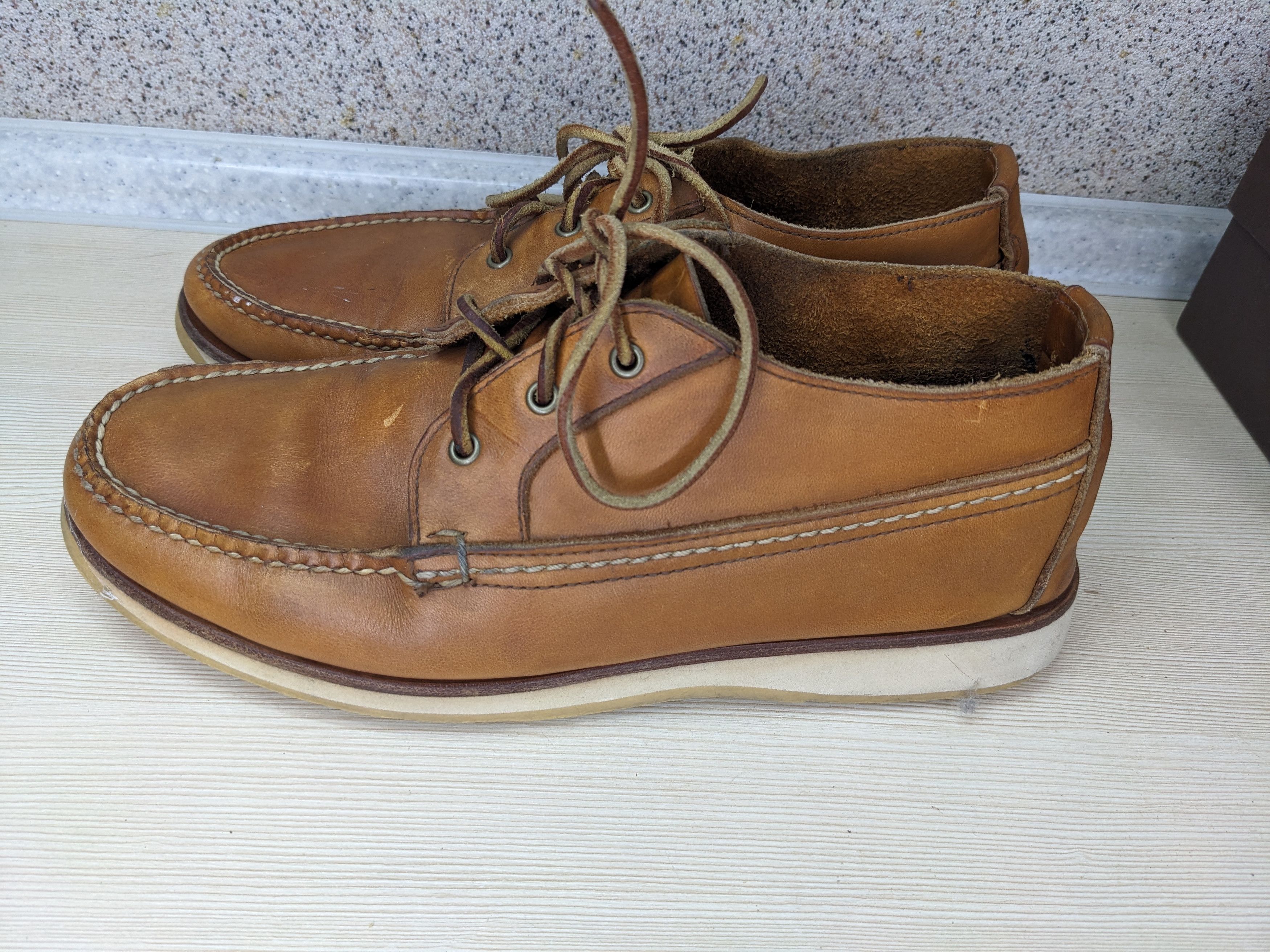 Red Wing Red Wing 9143 Genuine Chukka Boat Oro-Iginal Brown US 9E Size US 9 / EU 42 - 5 Thumbnail