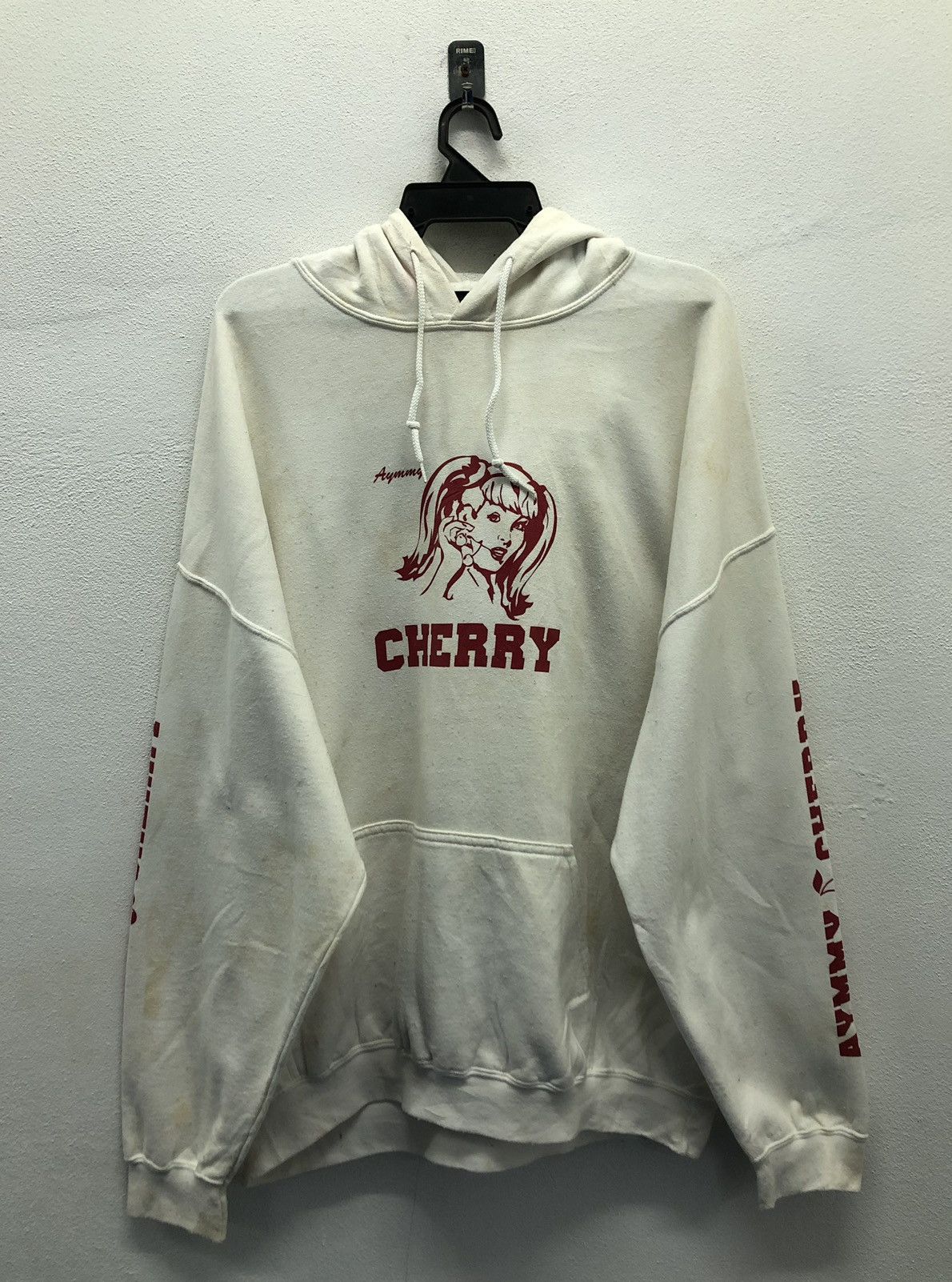 Vintage Vibtage Aymmy In The Batty Girls Aymmy Cherry Hoodie Size US XXL / EU 58 / 5 - 1 Thumbnail