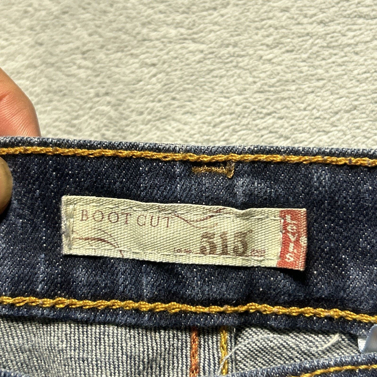 Levi's Levis 515 Beyond Baggy Jeans Women 14 Reg 36x31 Wide Bootcut Size 36" / US 14 / IT 50 - 3 Thumbnail