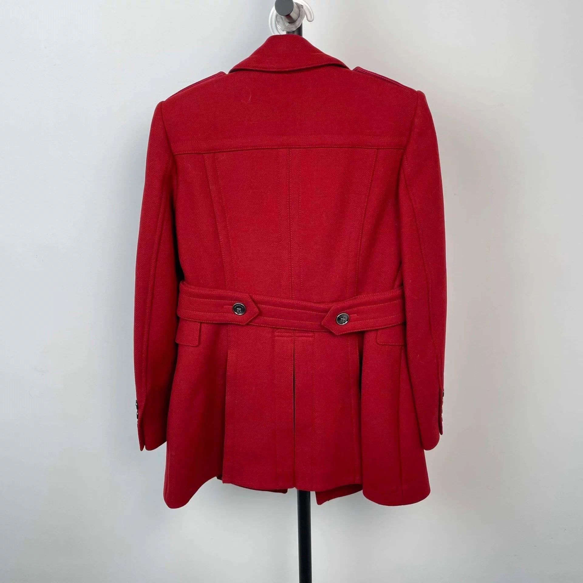 Burberry Burberry Red Trench Coat 38 Size XS / US 0-2 / IT 36-38 - 2 Thumbnail