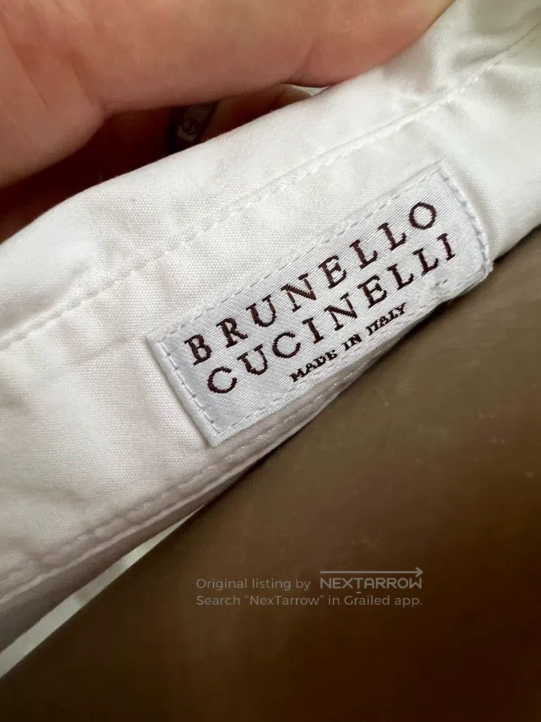Brunello Cucinelli Brunello Cucinelli 23 Models of Beaded Shirt Size M / US 6-8 / IT 42-44 - 6 Thumbnail