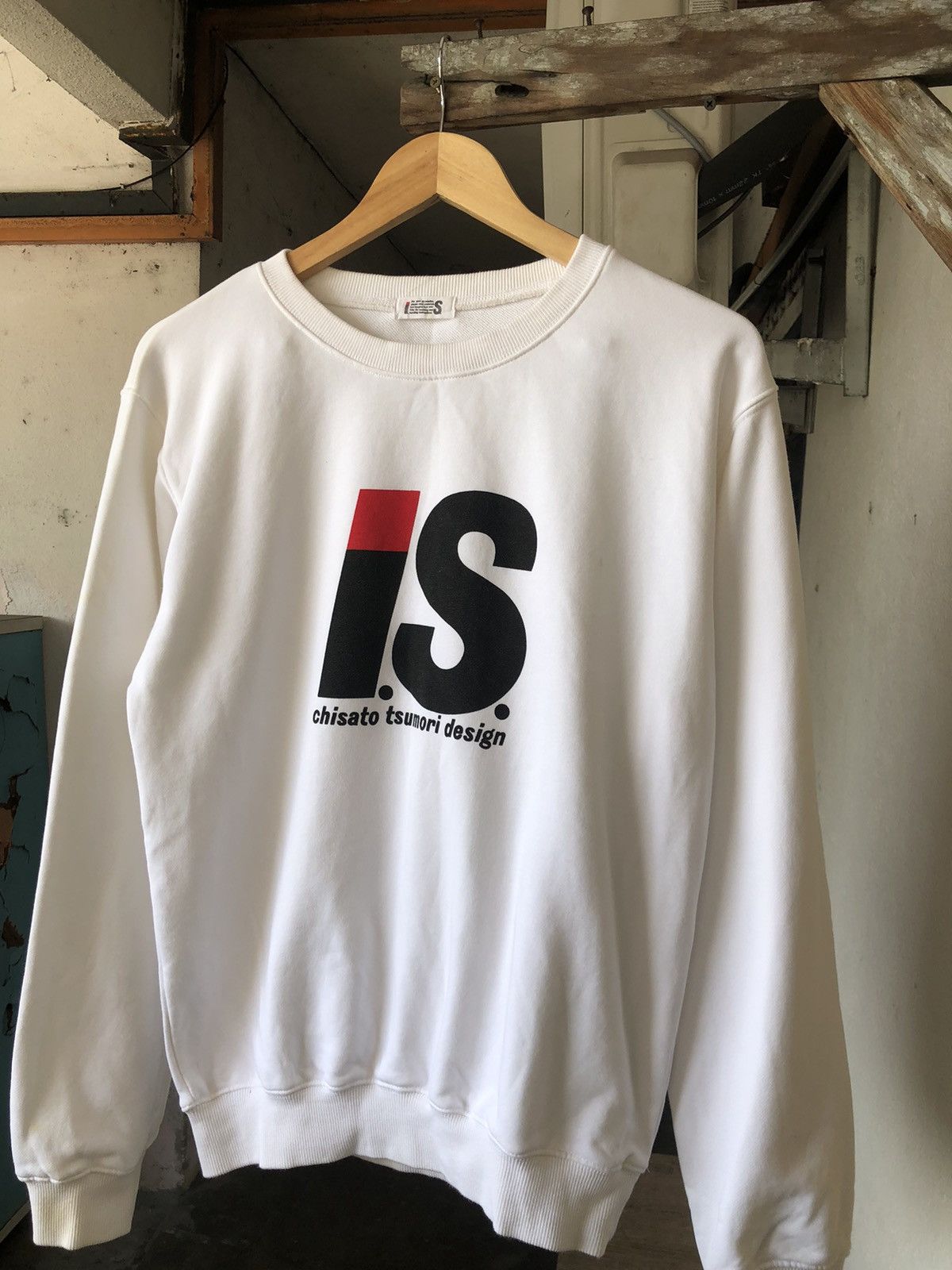 Issey Miyake Vintage Issey Miyake Econic I.S Logo Crewneck Sweater Size US M / EU 48-50 / 2 - 3 Thumbnail