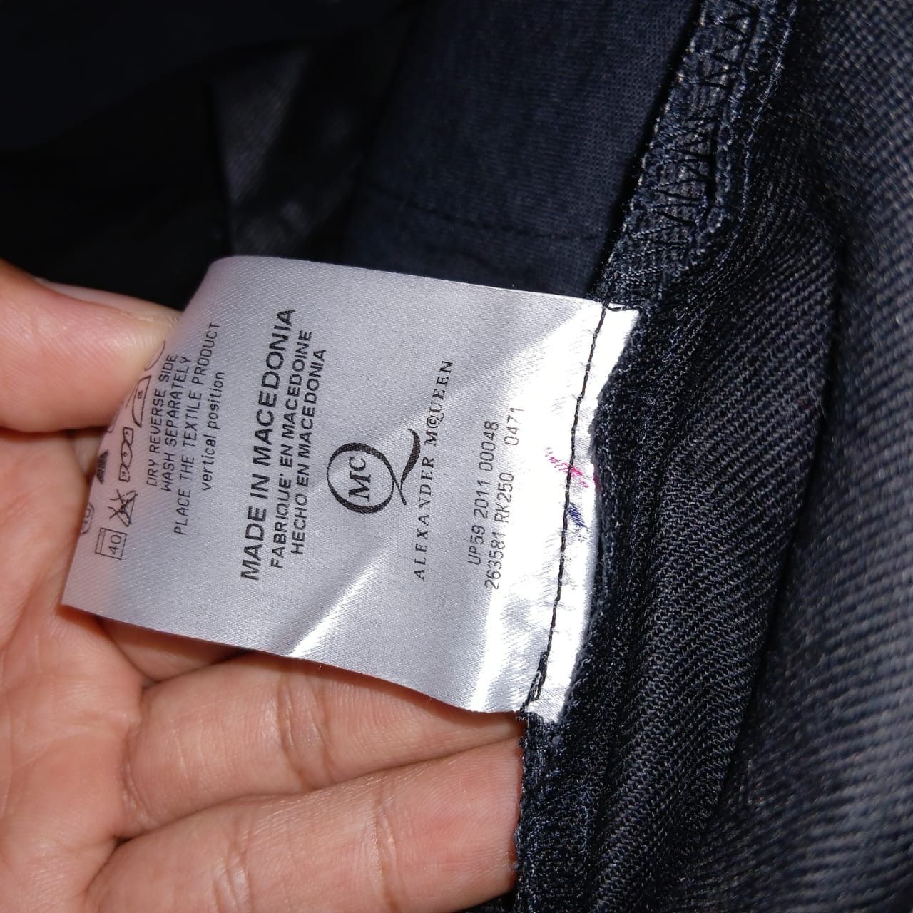 Alexander McQueen denim wax Alexander McQueen Size US 28 / EU 44 - 17 Thumbnail