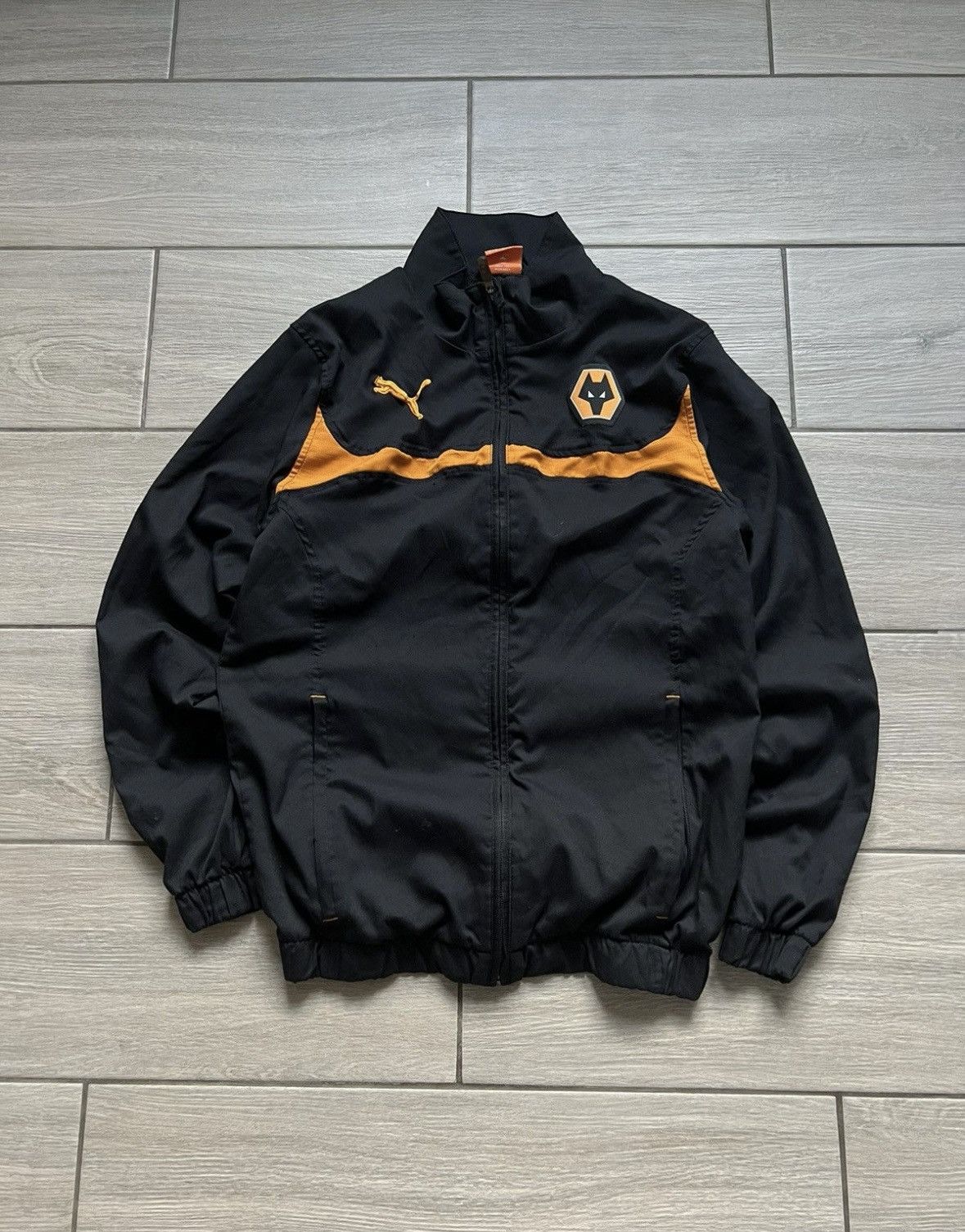 Puma Wolverhampton Wanderers puma vintage jacket soccer football Size US S / EU 44-46 / 1 - 3 Thumbnail