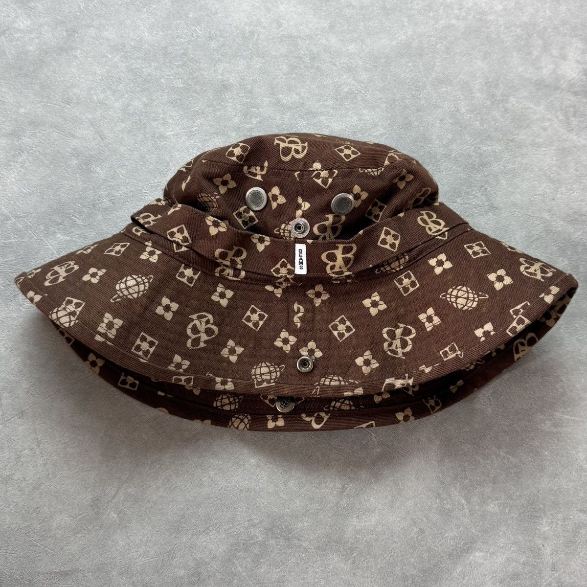 Beams Japan Beams Monogram Bucket Hat Size ONE SIZE - 1 Thumbnail