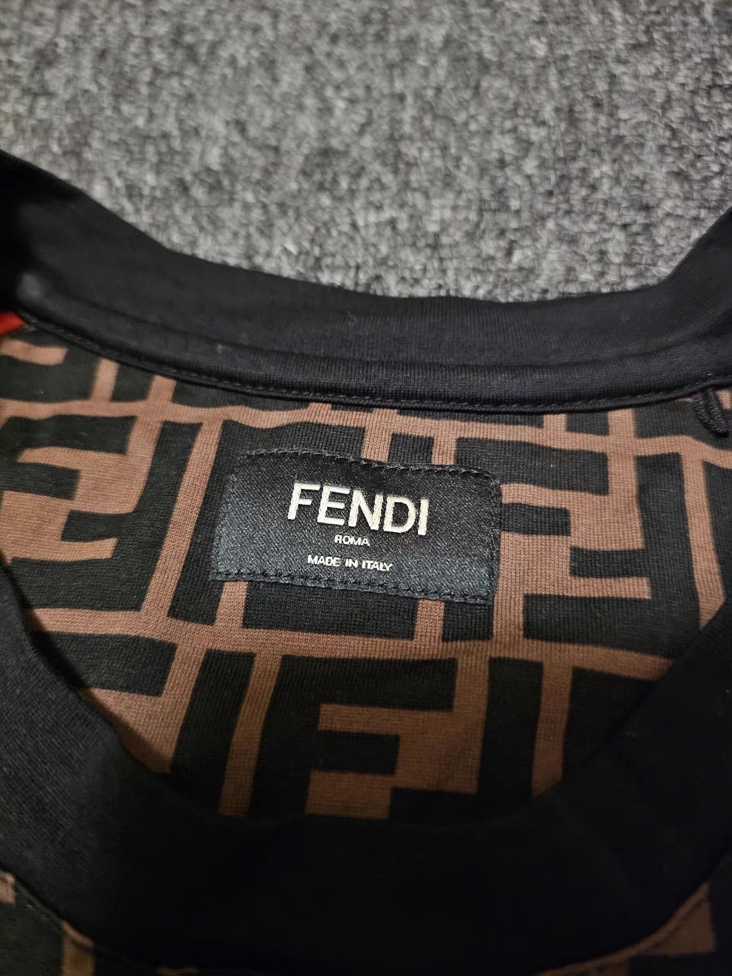 Fendi Fendi All-Over Print Short Sleeve T-shirt Size US XS / EU 42 / 0 - 4 Thumbnail