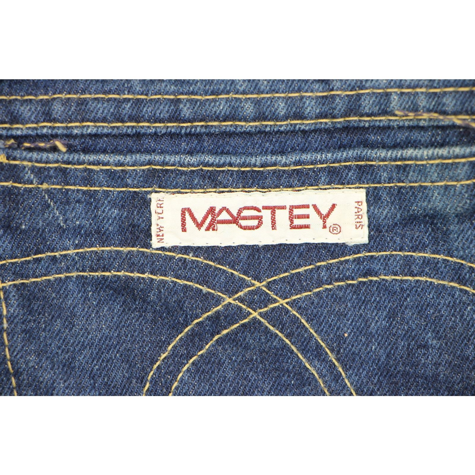 Vintage Vintage 70s 80s High Waist Denim Jeans 30 Size US 30 / EU 46 - 3 Thumbnail