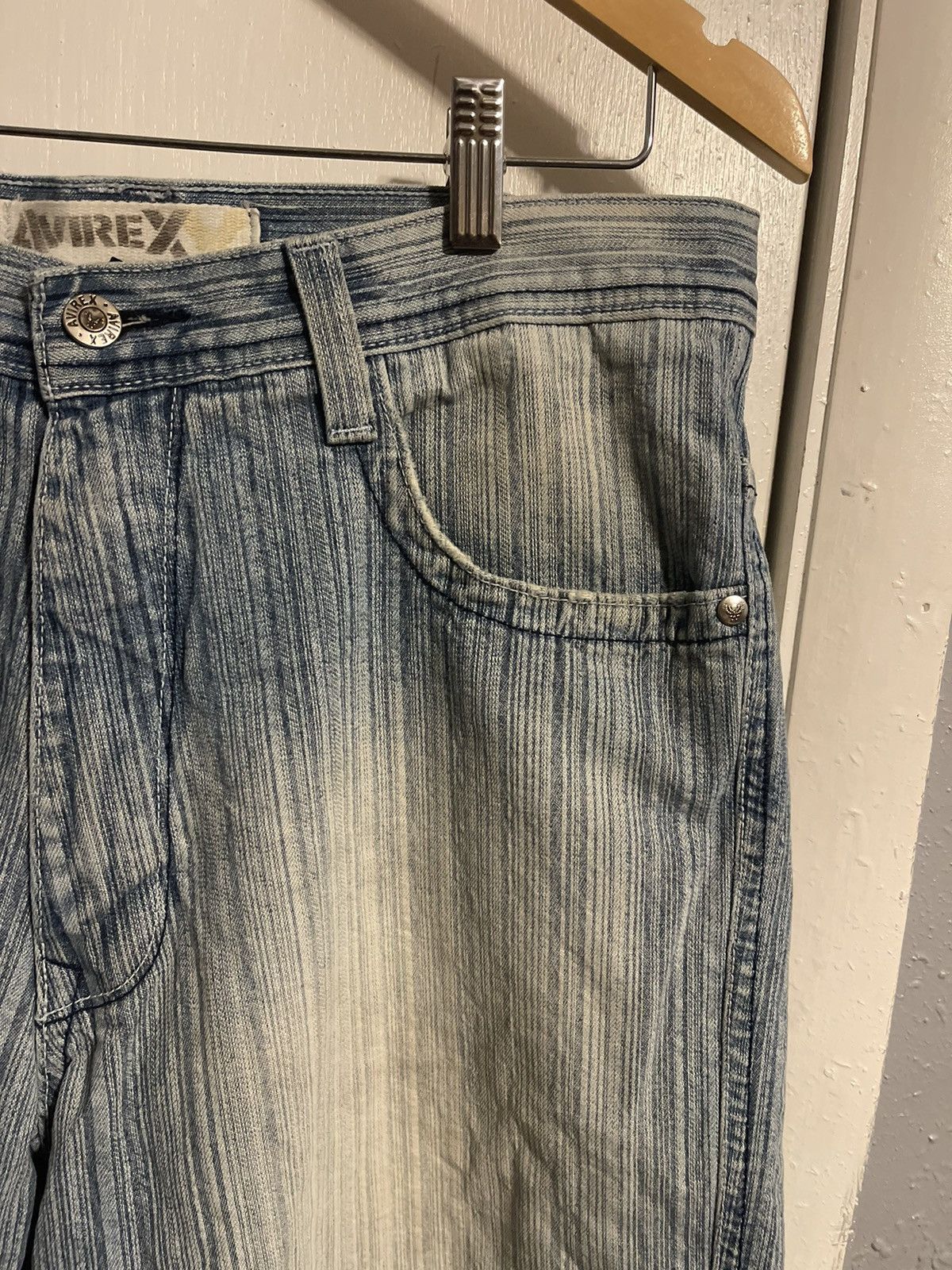 Avirex Vintage Avirex Denim Shorts Size US 32 / EU 48 - 4 Thumbnail