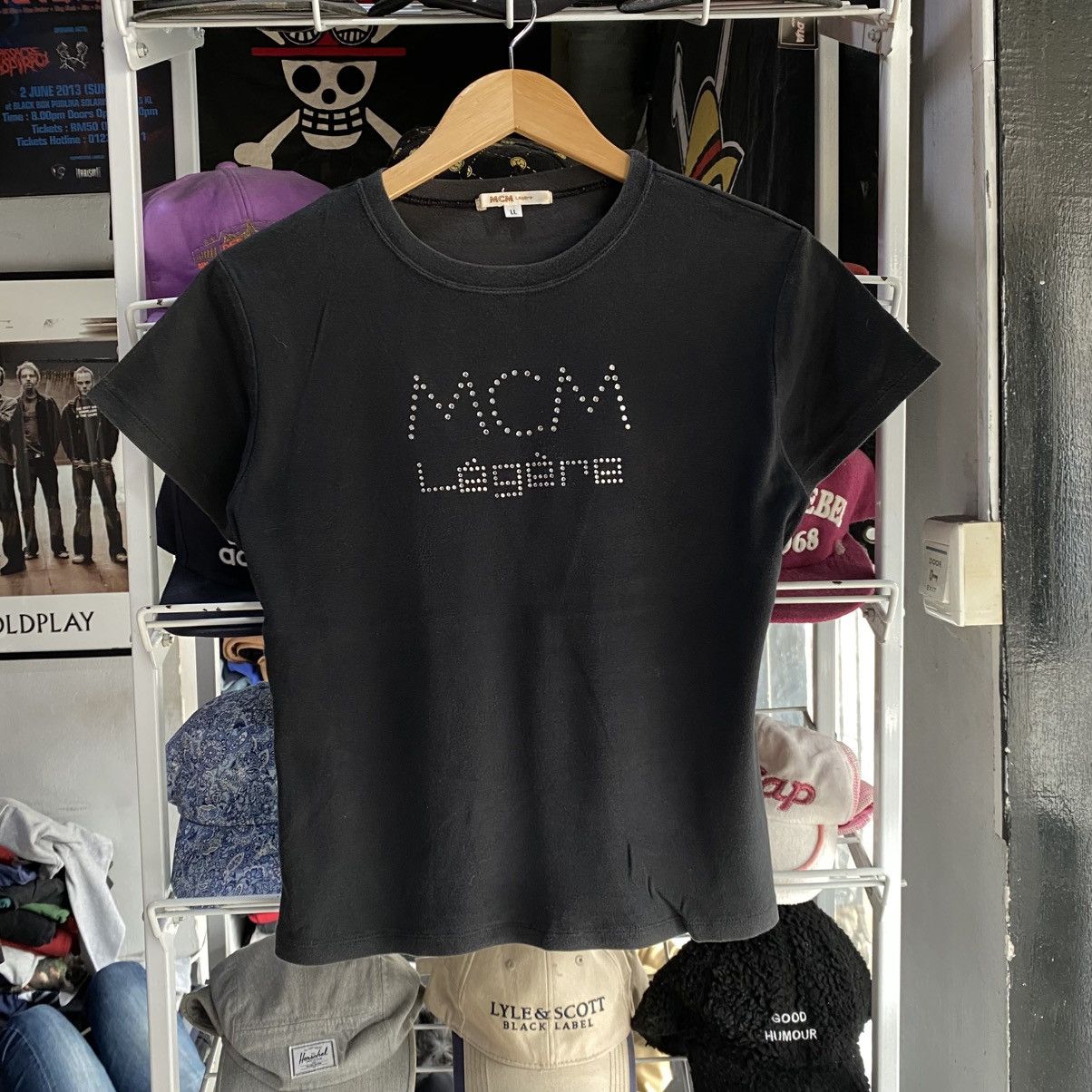 MCM Mcm Legere Spell Out Blink Blink Short Sleeves Shirt Women Size S / US 4 / IT 40 - 1 Thumbnail