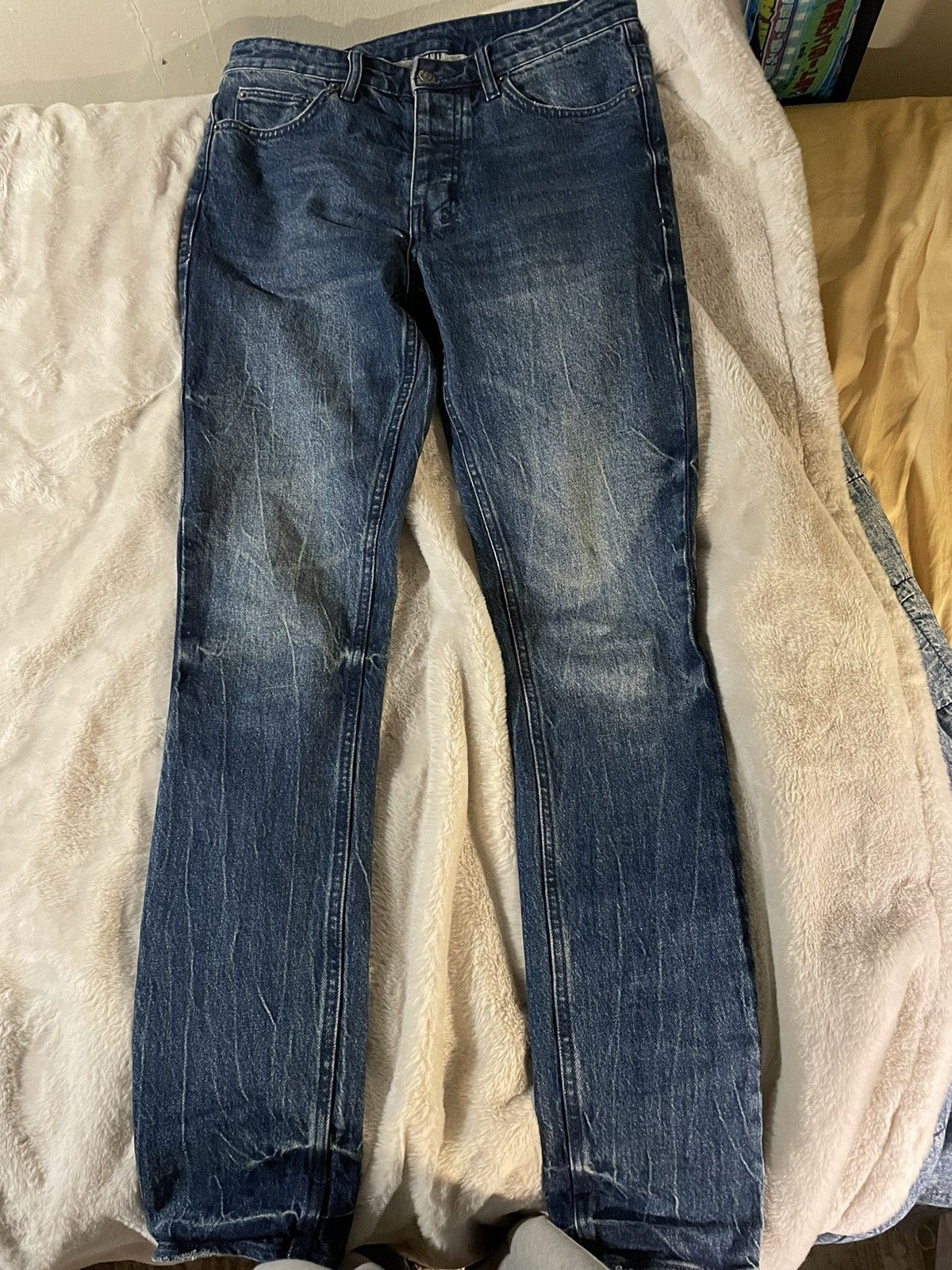 image of Ksubi Chitch Jeans in Blue, Men's (Size 30)