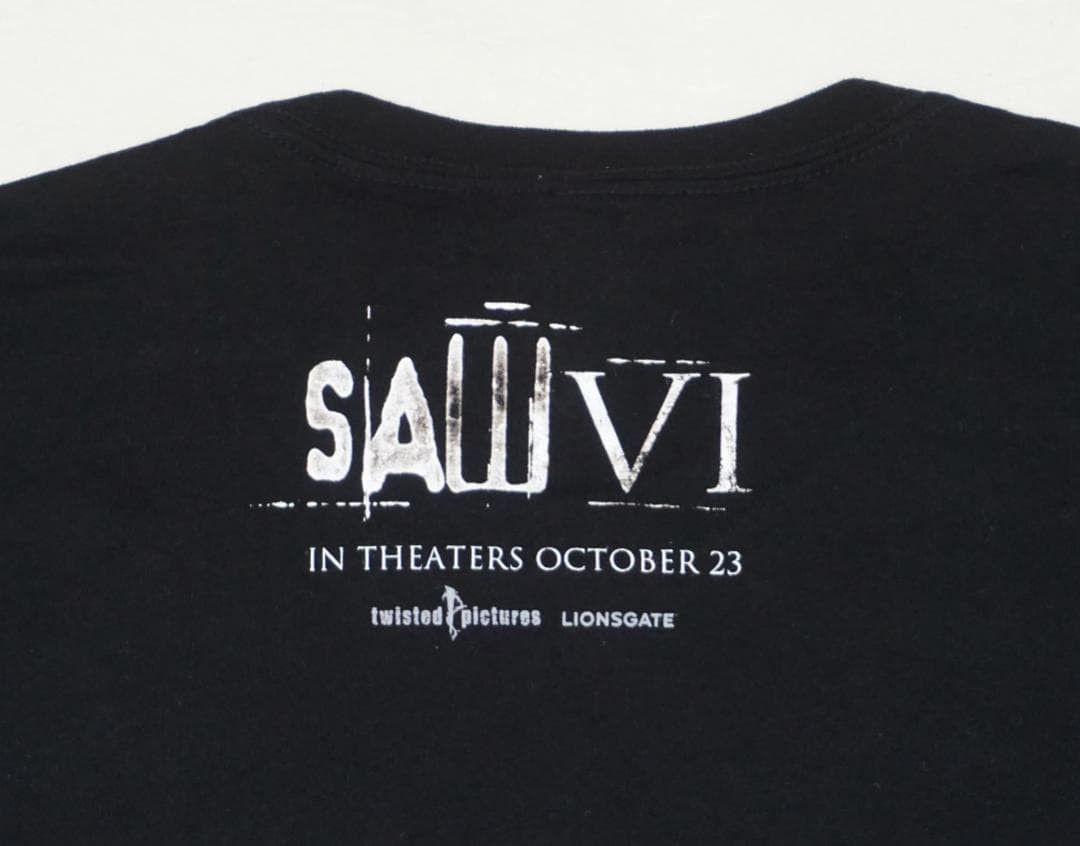 Vintage 00’s Saw VI T-Shirt Movie Vintage Size US XXS / EU 40 - 4 Thumbnail