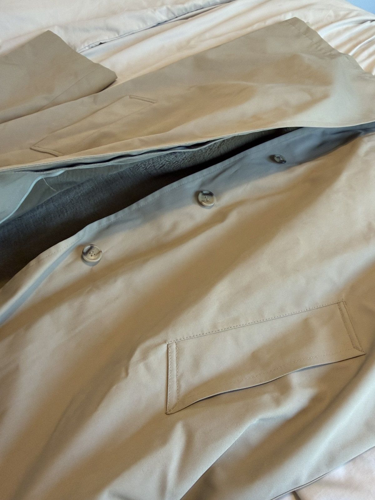 Misty Harbor Misty Harbor Vintage Men’s Tan Trench Coat Size US XL / EU 56 / 4 - 4 Thumbnail