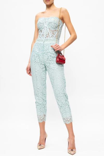 Dolce & Gabbana o1y0925 Sweatpant in Turquoise Size 25" / US 0 / IT 36 - 5 Thumbnail