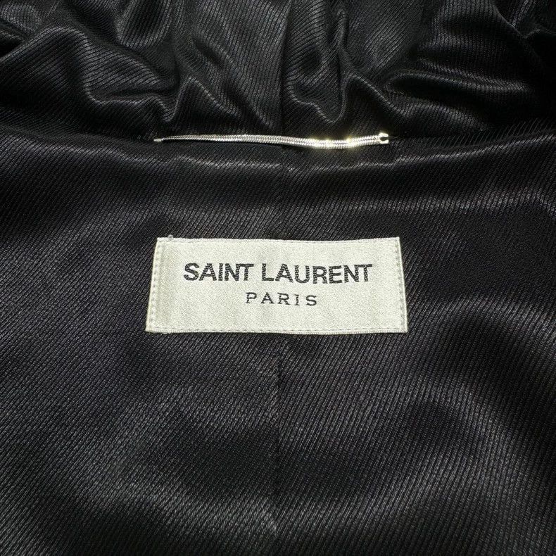 Saint Laurent Paris SLP Striped Hooded Jacket- Size US M / EU 48-50 / 2 - 2 Thumbnail