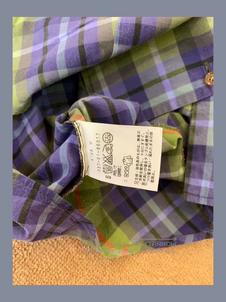 Vivienne Westwood Vivienne Westwood Striped Shirt vintage second-hand produc Size L / US 10 / IT 46 - 6 Thumbnail