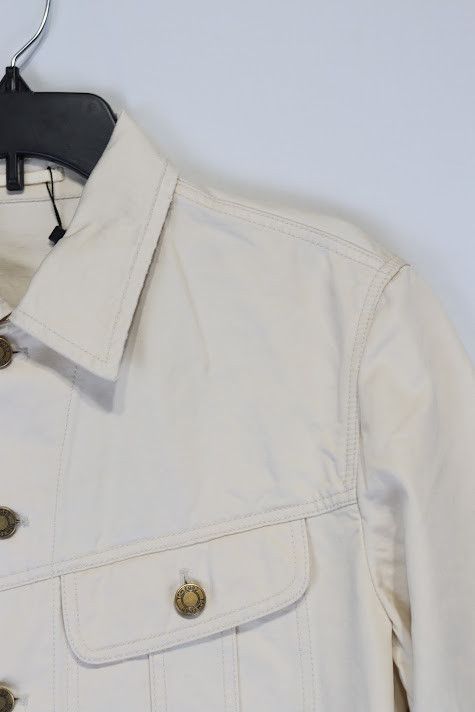 Tom Ford o1rshd1 Denim Jacket in Ivory Size US M / EU 48-50 / 2 - 5 Thumbnail