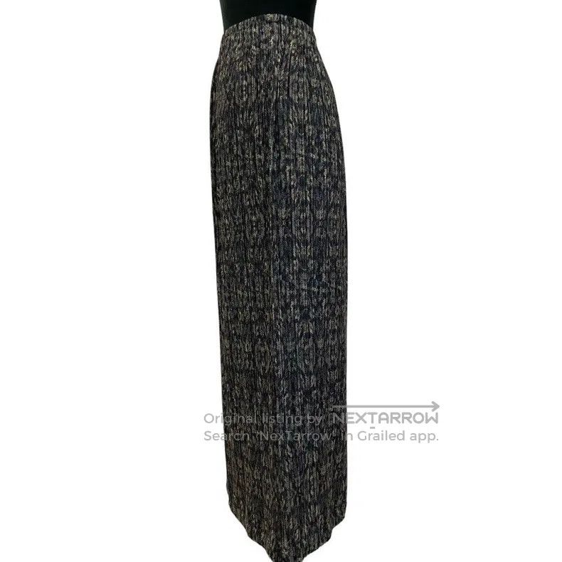 Issey Miyake Issey Miyake Black Midi Skirt Size 26" / US 2 / IT 38 - 4 Thumbnail