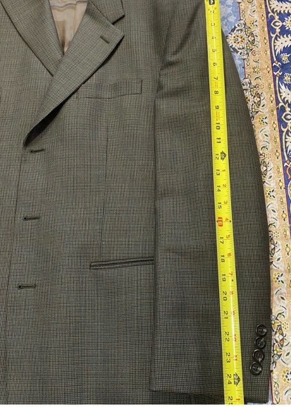 Ralph Lauren Mens Suit Blazer Ralph Lauren Sports Coat Jacket Wool Size 44S - 8 Thumbnail