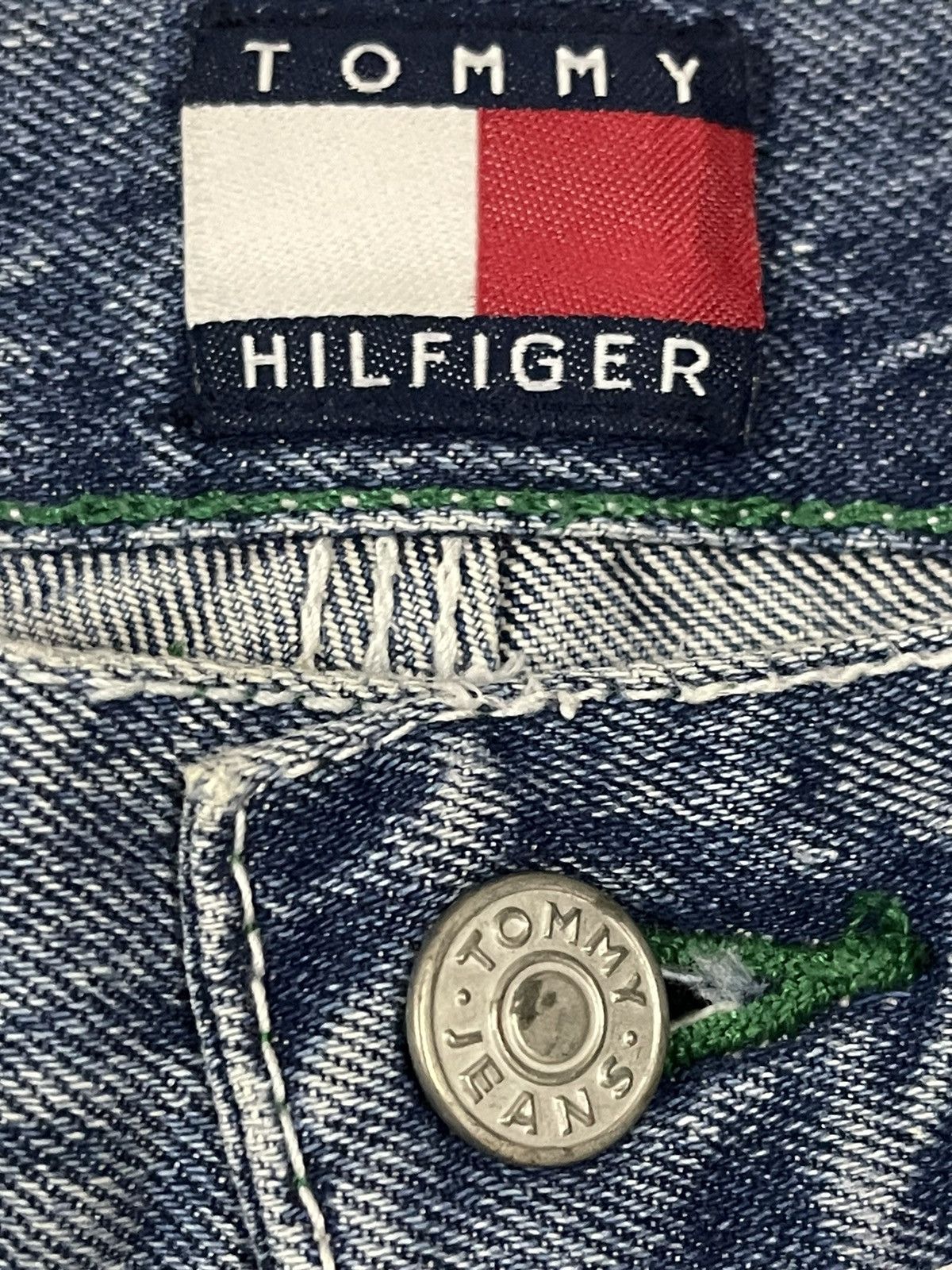 Tommy Hilfiger Vintage Tommy Hilfiger Carpenter Style Baggy Jeans Size US 27 - 8 Thumbnail