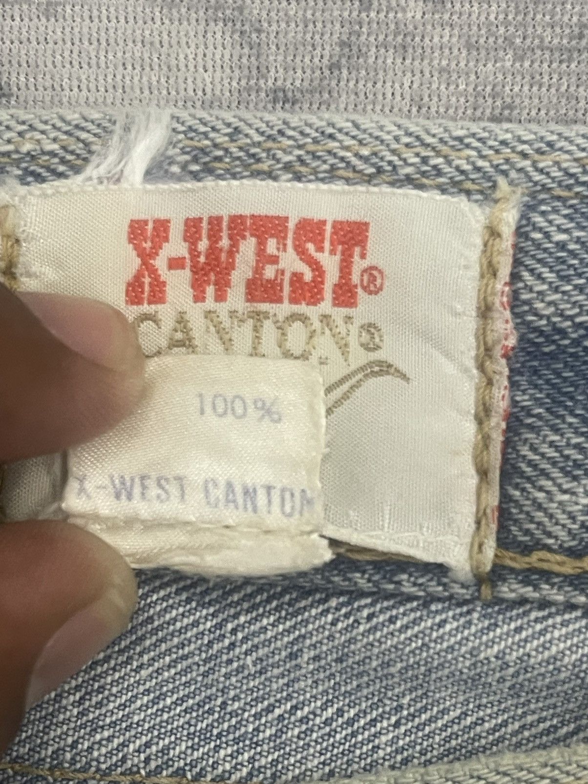 South2 West8 Flare Pants 60s 70s X-West Canton Bell Bottom Bootcut s22 Size US 31 - 8 Thumbnail