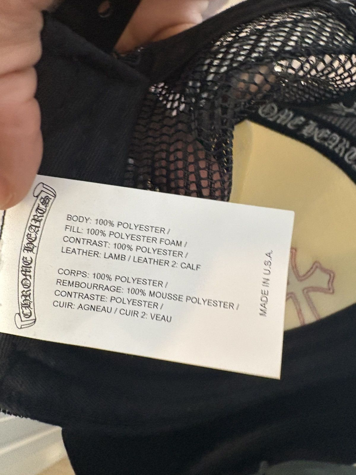 Chrome Hearts Chrome hearts hat Size ONE SIZE - 5 Thumbnail