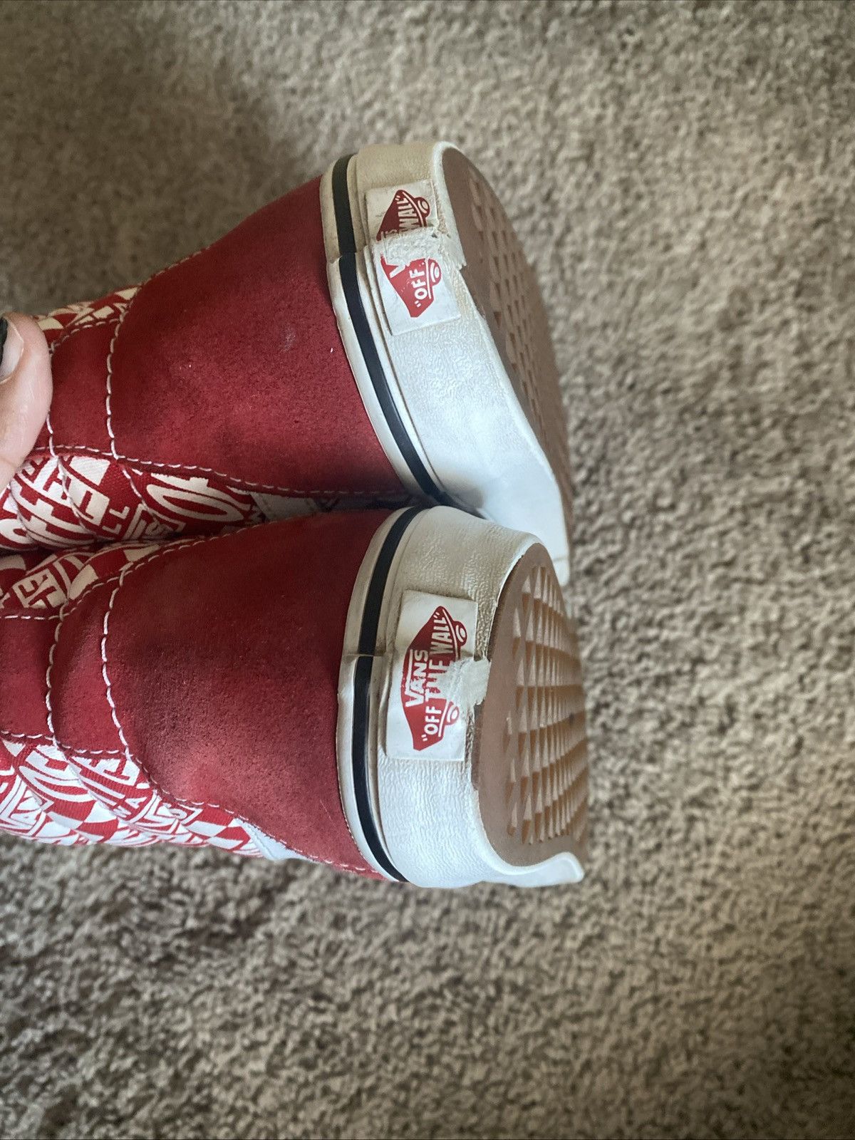 Vans Vans off the wall sk8 hi top sneakers size 10 Size US 10 / EU 43 - 7 Thumbnail