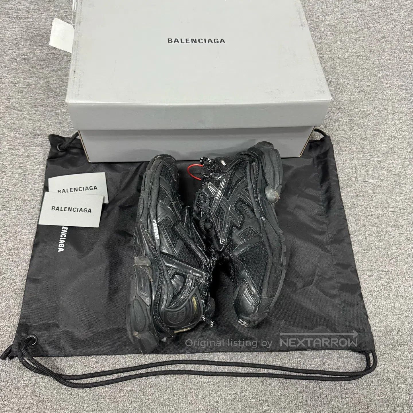 Balenciaga Balenciaga Runner's low-top sneakers| Size US 6.5 / IT 36.5 - 4 Thumbnail