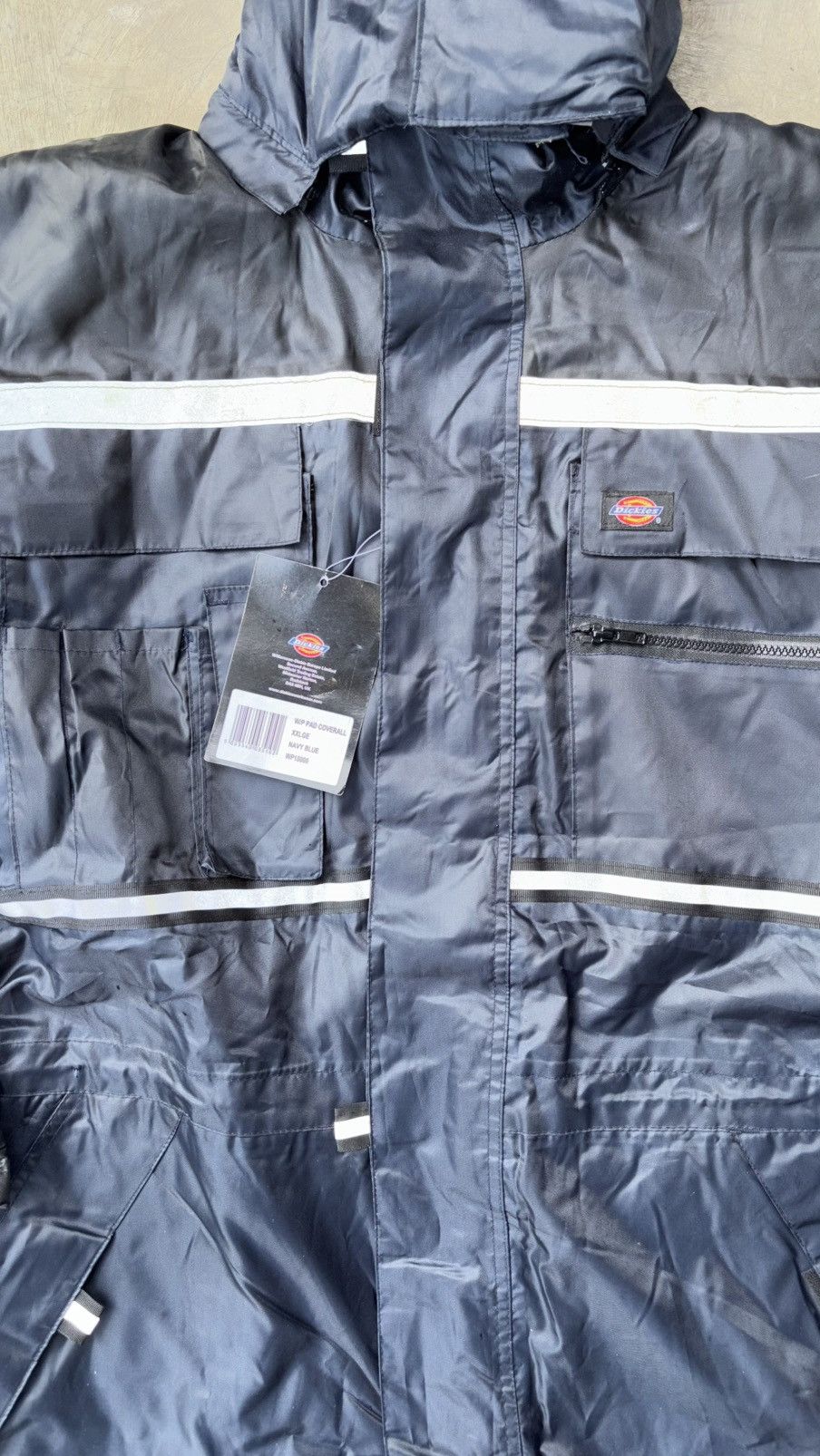 Dickies Dickies W/P Pad Coverall Navy Blue (Reflective) Size US XXL / EU 58 / 5 - 4 Thumbnail