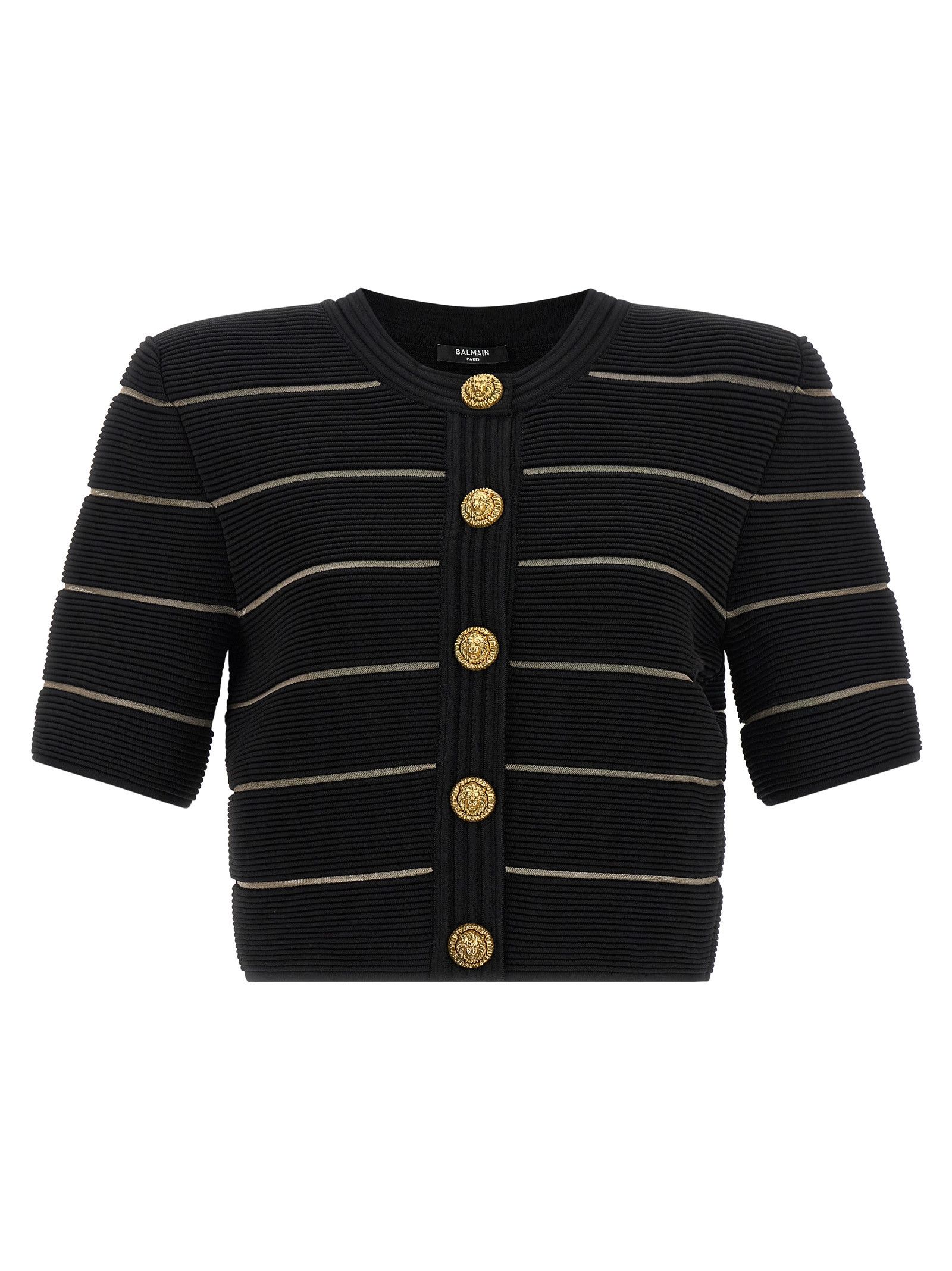 Balmain Cropped cardigan Size M / US 6-8 / IT 42-44 - 1 Thumbnail