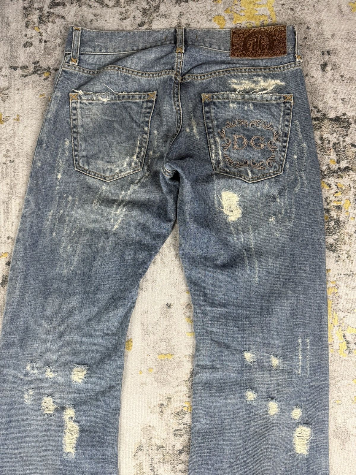 Dolce & Gabbana Vintage Dolce & Gabbana 16 Classic Distressed Jeans Size US 31 - 8 Thumbnail