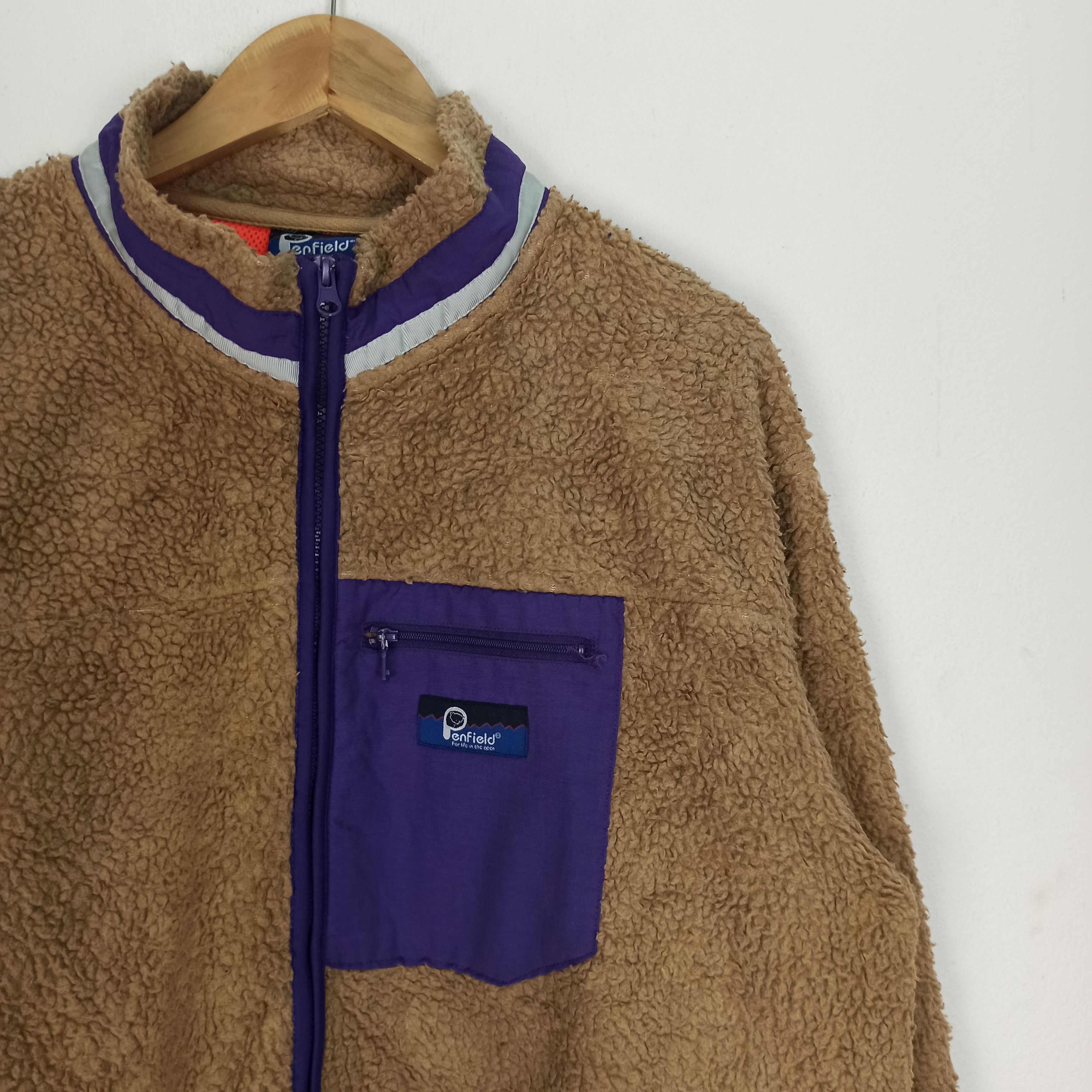 Penfield VINTAGE PENFIELD DIP PILE FLEECE JACKET Size US XL / EU 56 / 4 - 2 Thumbnail