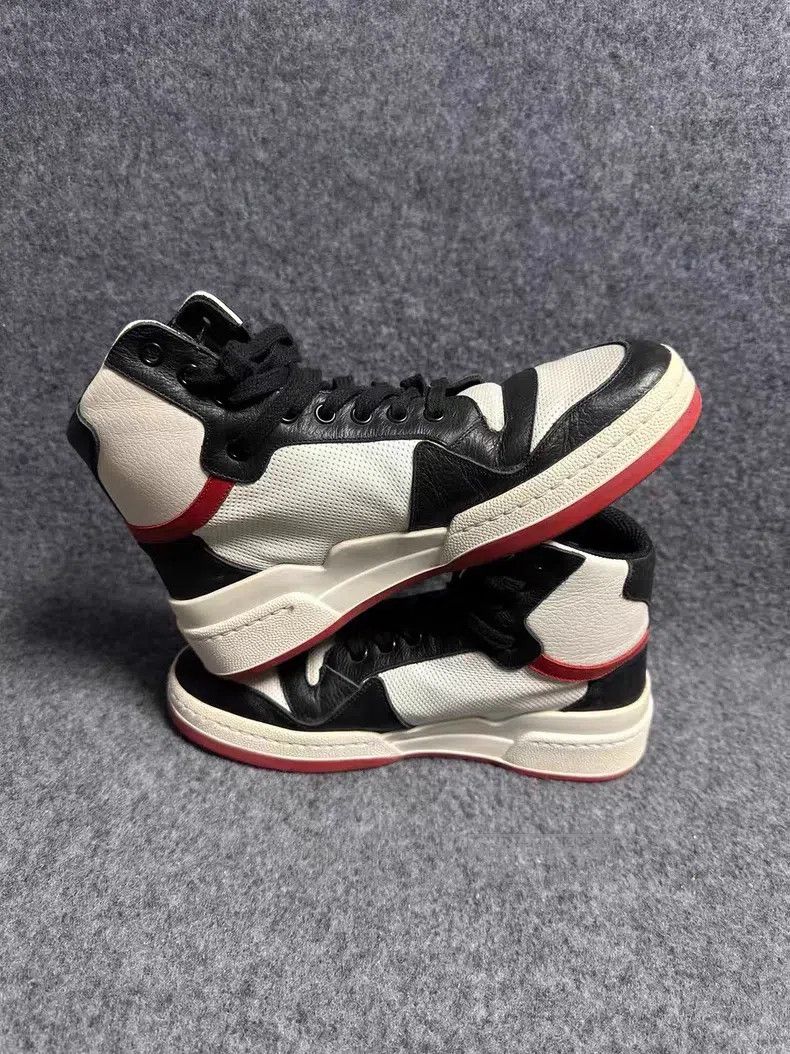 Saint Laurent Paris Saint Laurent Paris Oxidized Black and White Red Casual Sh Size US 6 / EU 39 - 5 Thumbnail
